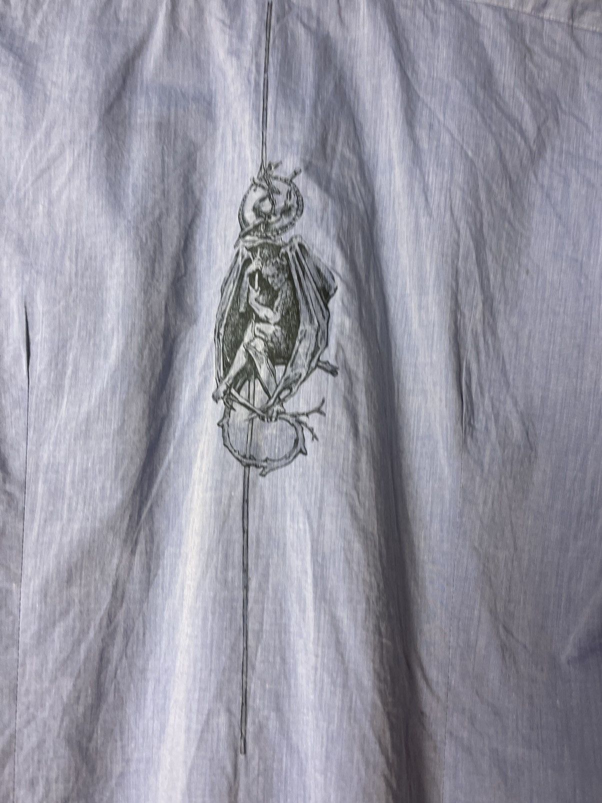 If Six Was Nine × Libertine × Seditionaries Rare! 🔥 Vintage Libertine Skull Seditionaries Button up Size US L / EU 52-54 / 3 - 3 Thumbnail
