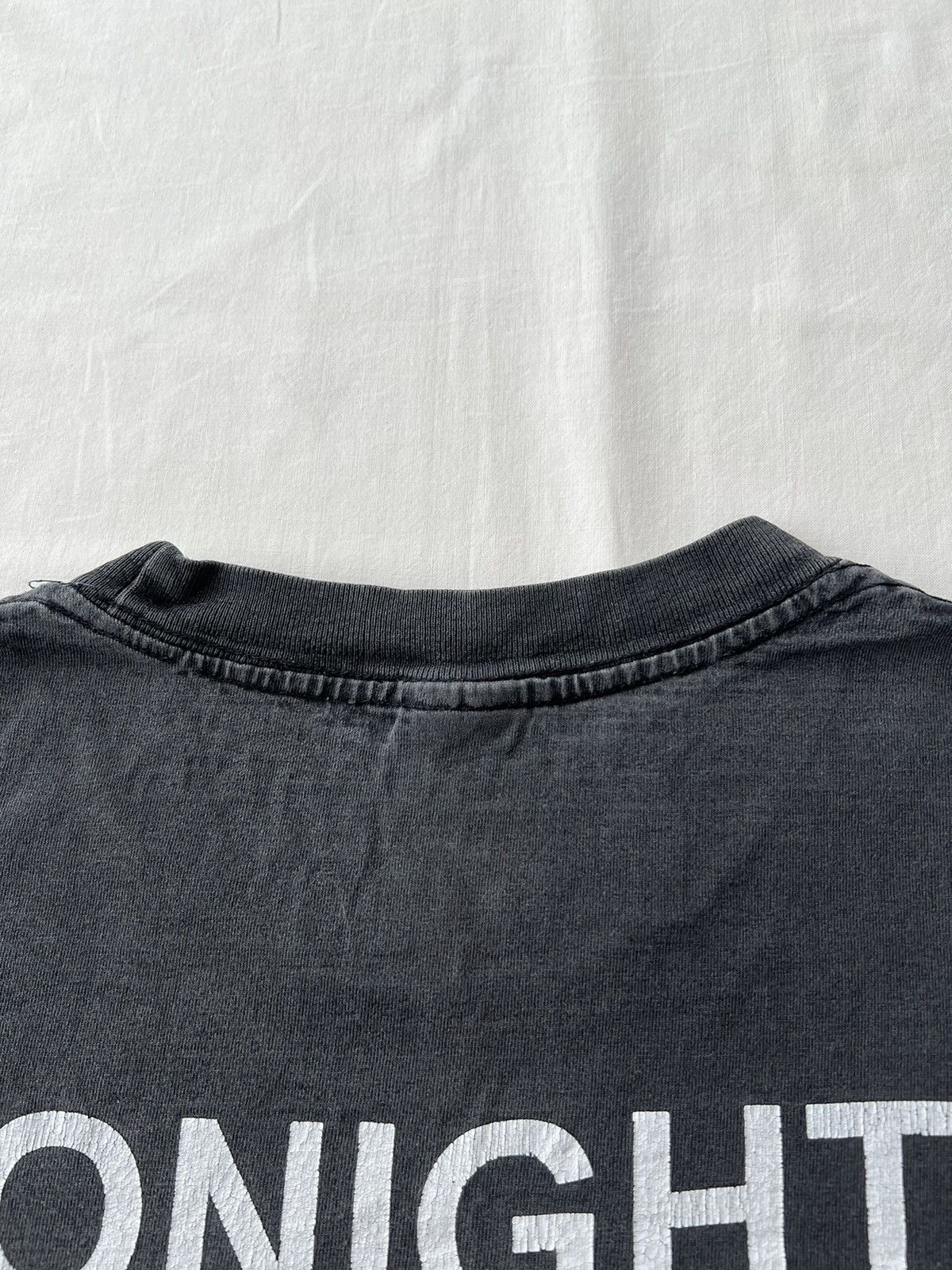Band Tees Vintage 90s Thin Lizzy Jailbreak Faded Black T-shirt Size US M / EU 48-50 / 2 - 17 Thumbnail