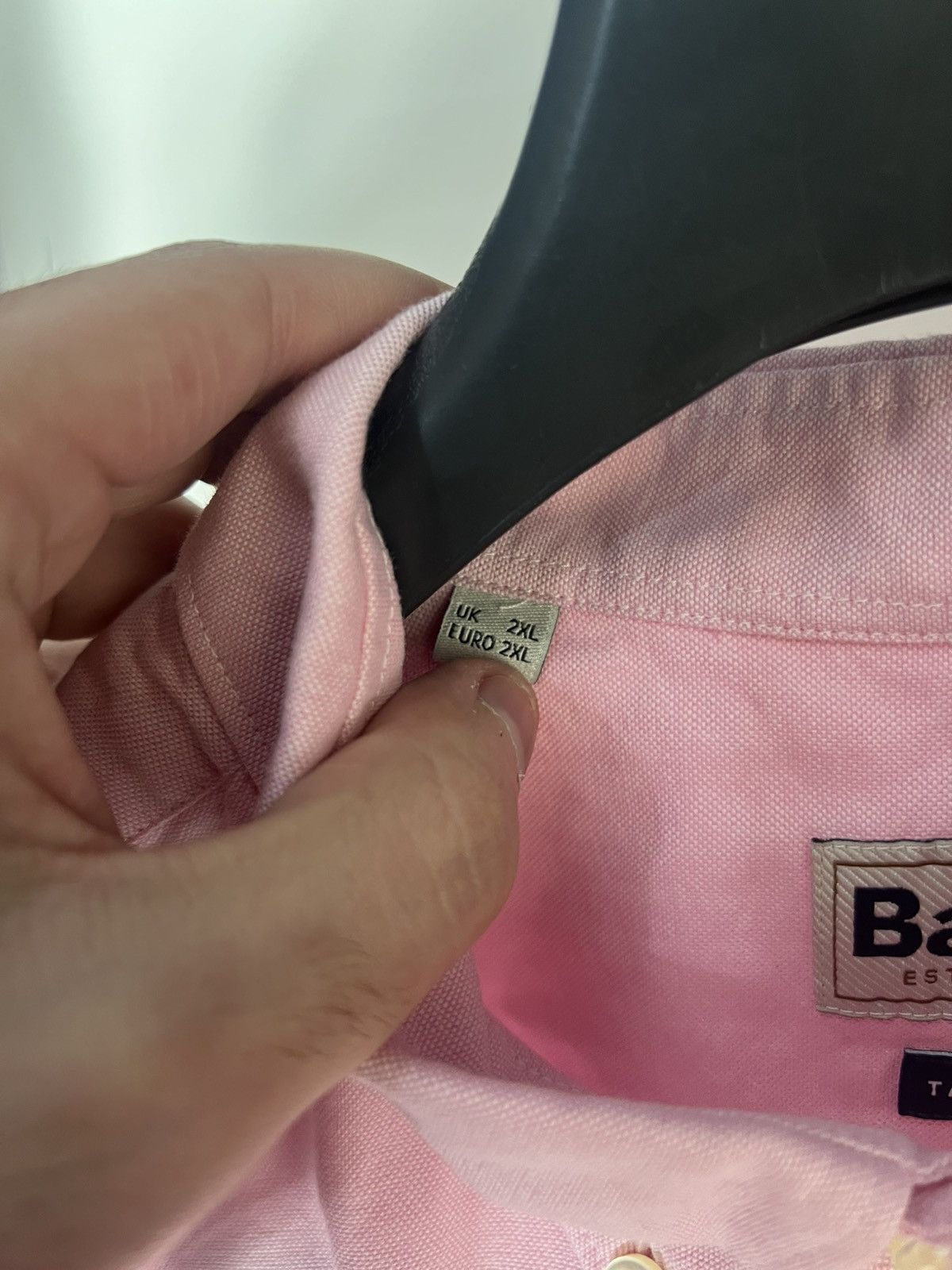 Barbour × Vintage VERY RARE BARBOUR INTERNATIONAL OXFORD SHIRT DESIGNER CASUAL Size US XXL / EU 58 / 5 - 5 Thumbnail