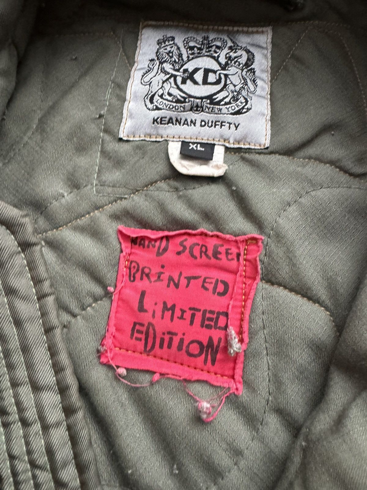 Japanese Brand Limited Edition Keanan Duffty Anarhy PatchWork Bomber Jacket Size US XL / EU 56 / 4 - 19 Thumbnail