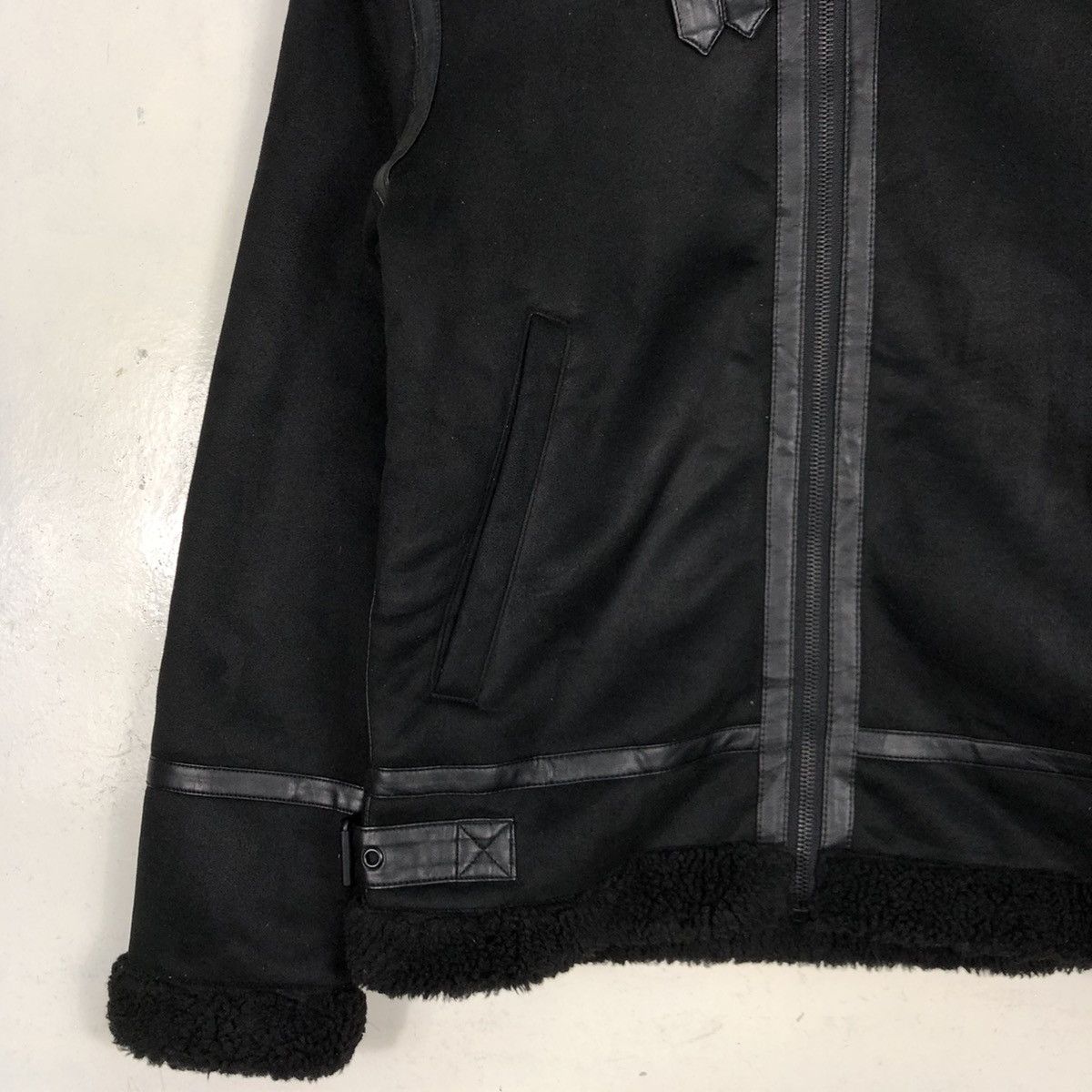 Other × Zara Sherpa Sherling Sheepskin Style Jackets Size US S / EU 44-46 / 1 - 3 Thumbnail