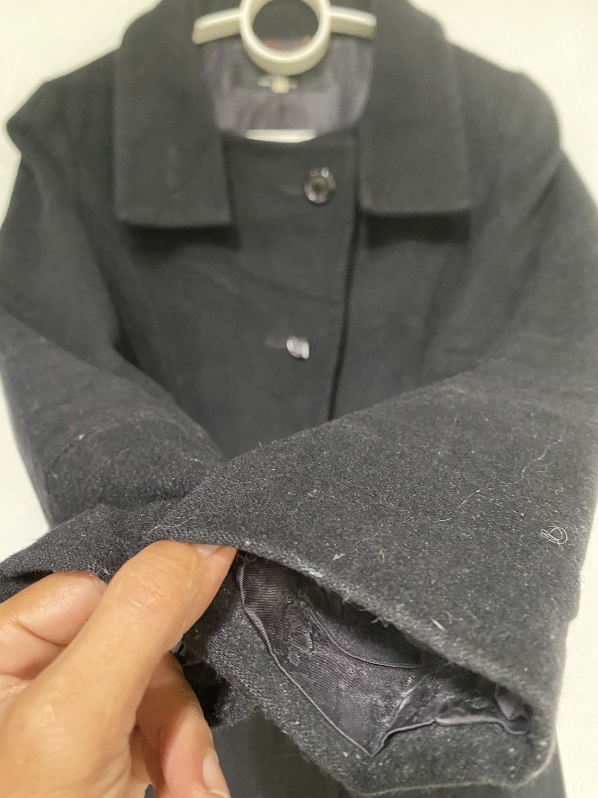 Designer × Japanese Brand × Yohji Yamamoto INED By Yohji Yamamoto Wool Trench Coat Size M / US 6-8 / IT 42-44 - 7 Thumbnail