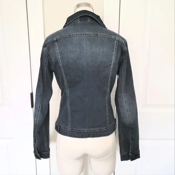 Vacation Lola Jeans Gabriella Classic Denim Jacket Fall Gift Spring Size XS / US 0-2 / IT 36-38 - 9 Thumbnail