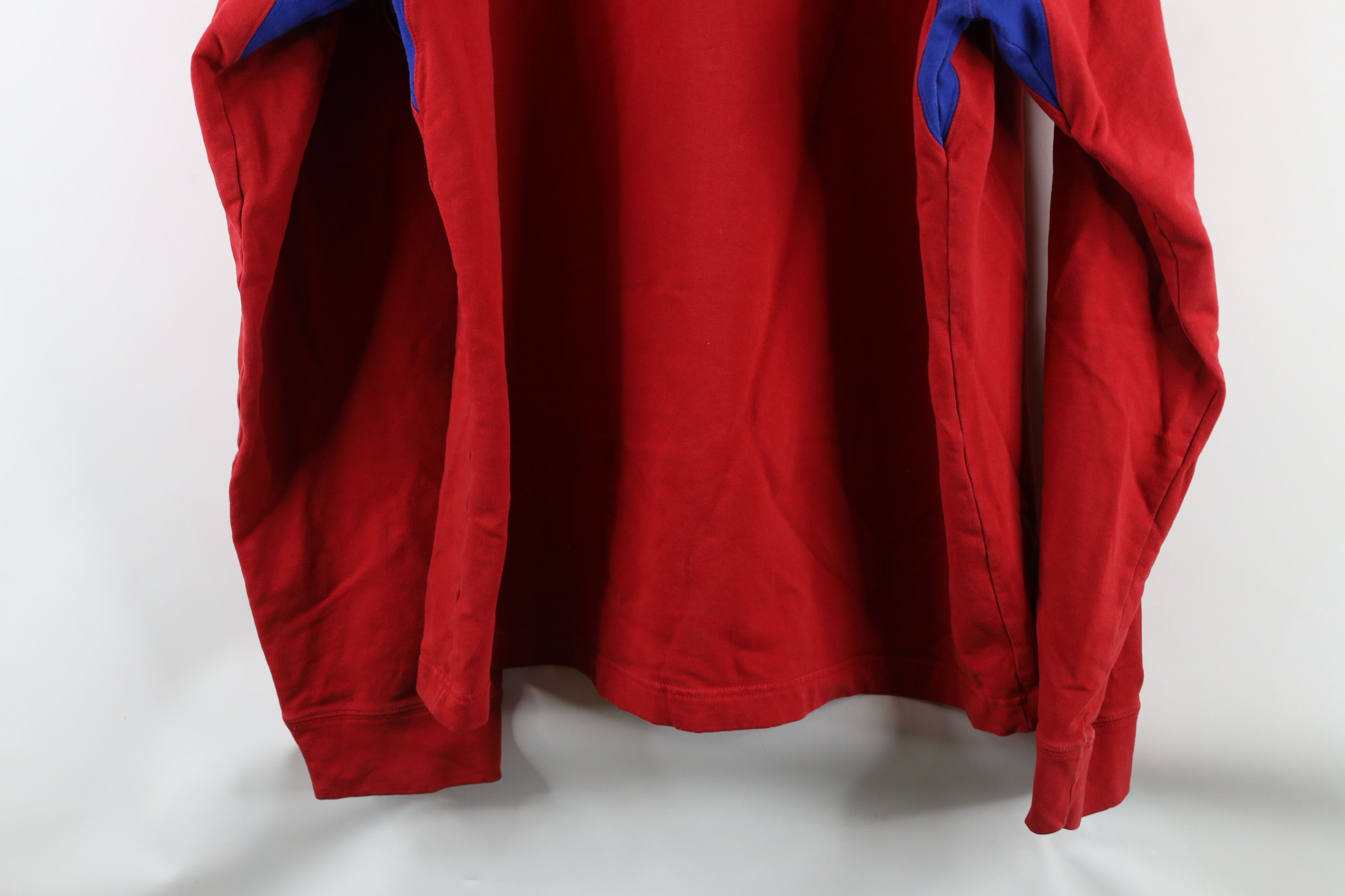Tommy Hilfiger × Vintage Vintage 90s Tommy Hilfiger Out Big Logo Half Zip Sweater Size US XXL / EU 58 / 5 - 17 Thumbnail