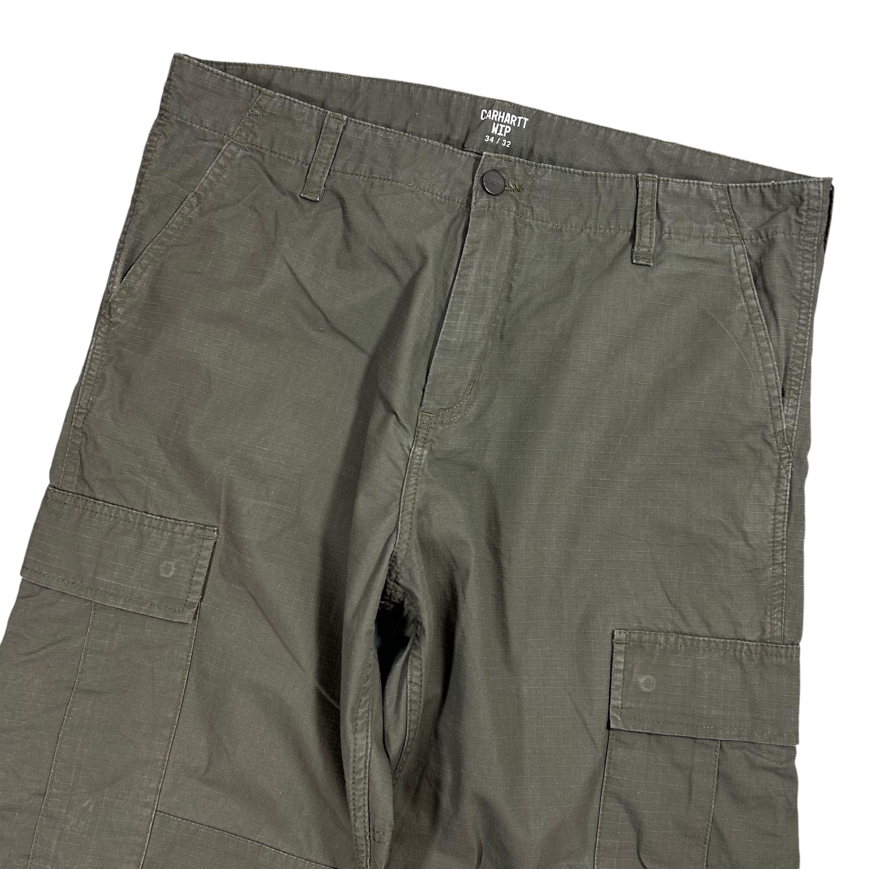 Carhartt Carhartt Regular Cargo Pant Straight Cotton Khaki W34L32 Size US 34 / EU 50 - 4 Thumbnail