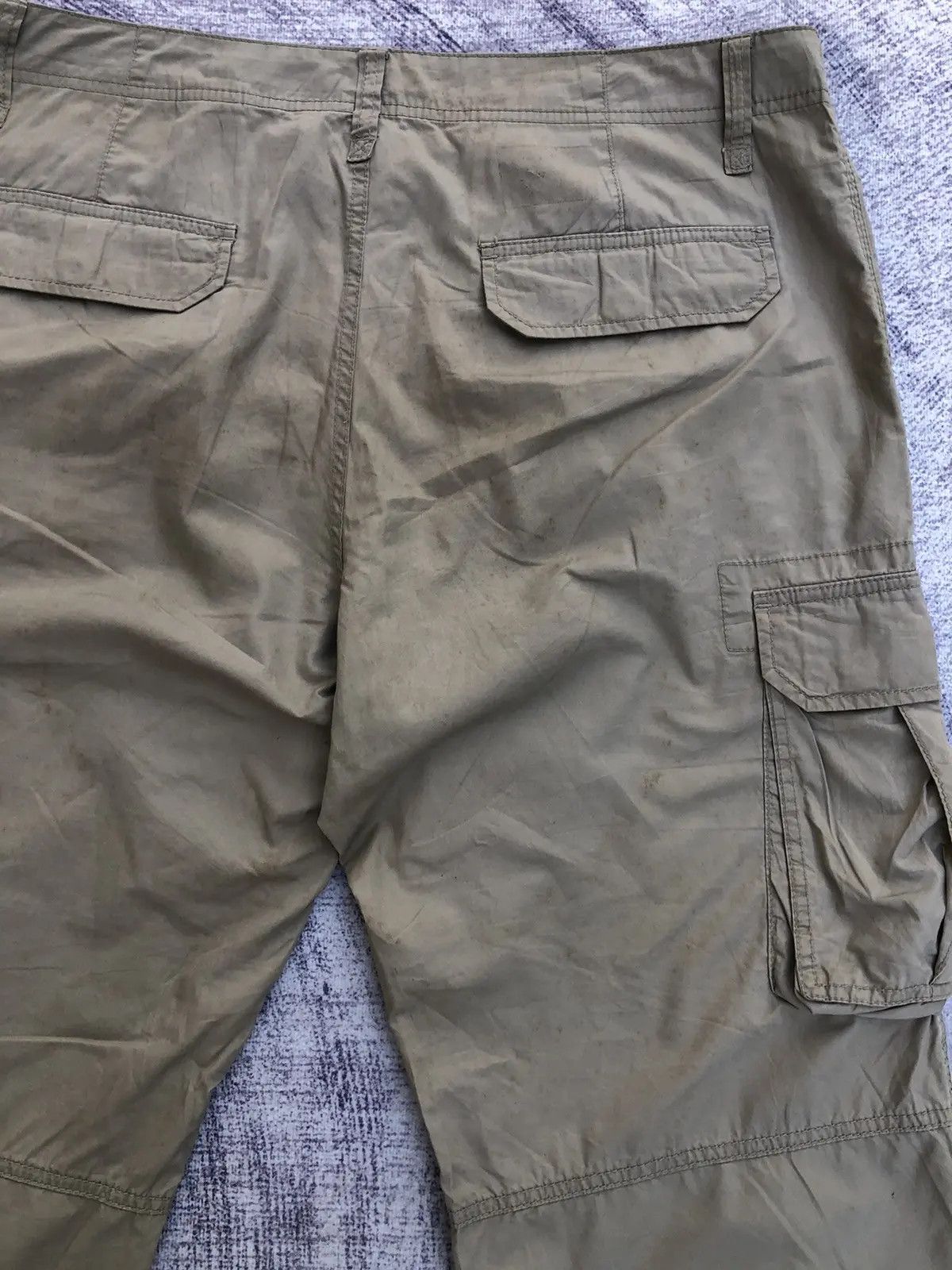 Japanese Brand Faded Cargo Pants Multipocket Tactical Utility W38xL42.5 Size US 33 - 15 Thumbnail