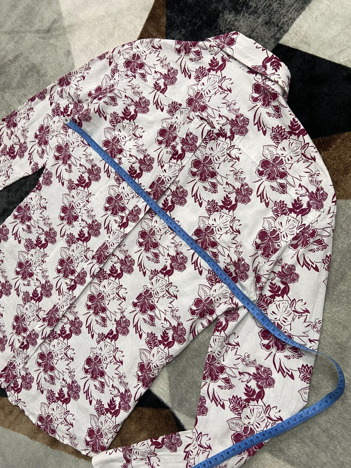 Dolce & Gabbana D&G 2000s Era Avant Garde Floral Button Up Slim Fit Size US S / EU 44-46 / 1 - 9 Thumbnail