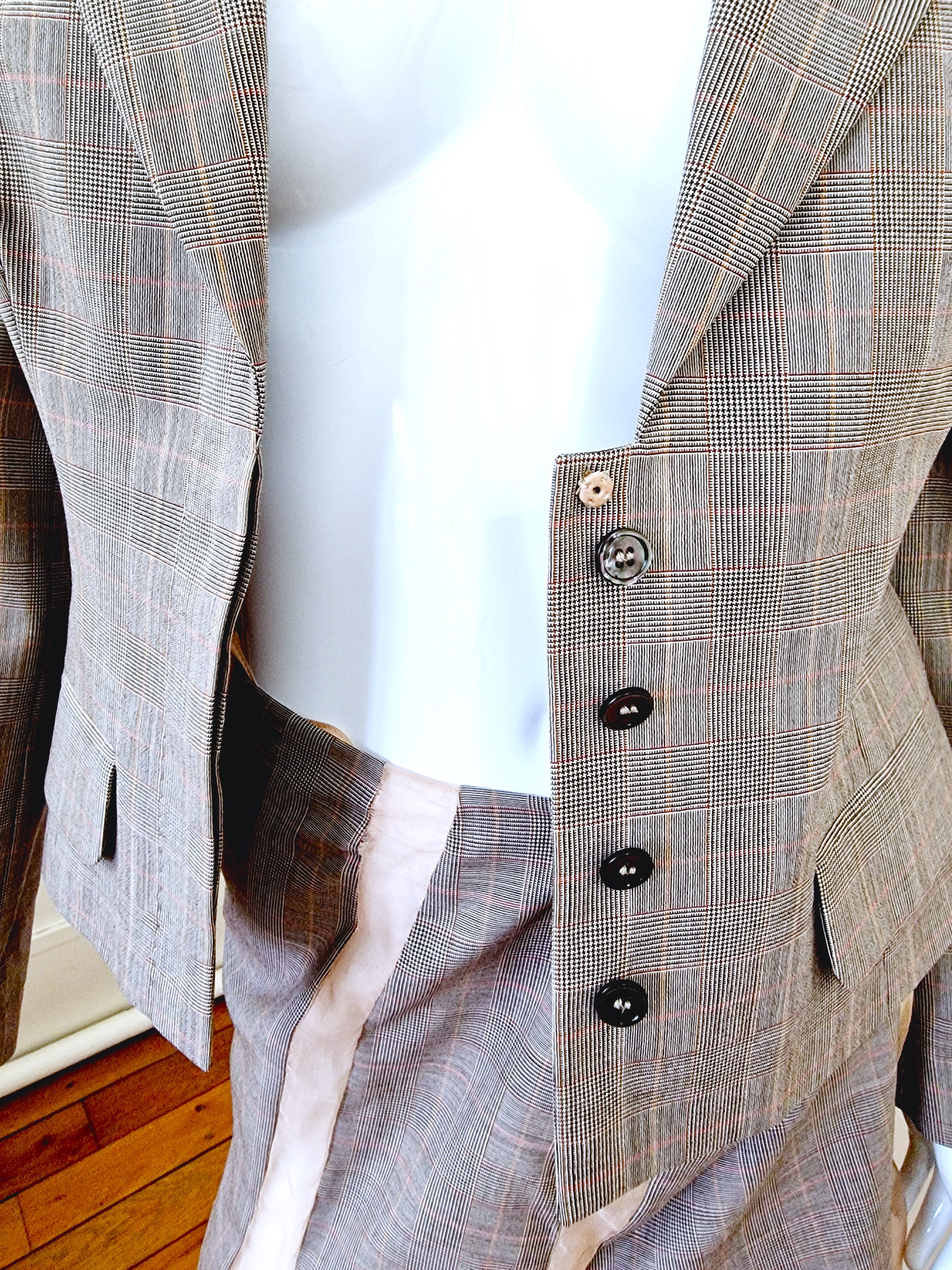 Alexander McQueen Alexander McQueen Deliverance 2004 Runway Couture Dress Suit Size L / US 10 / IT 46 - 6 Thumbnail