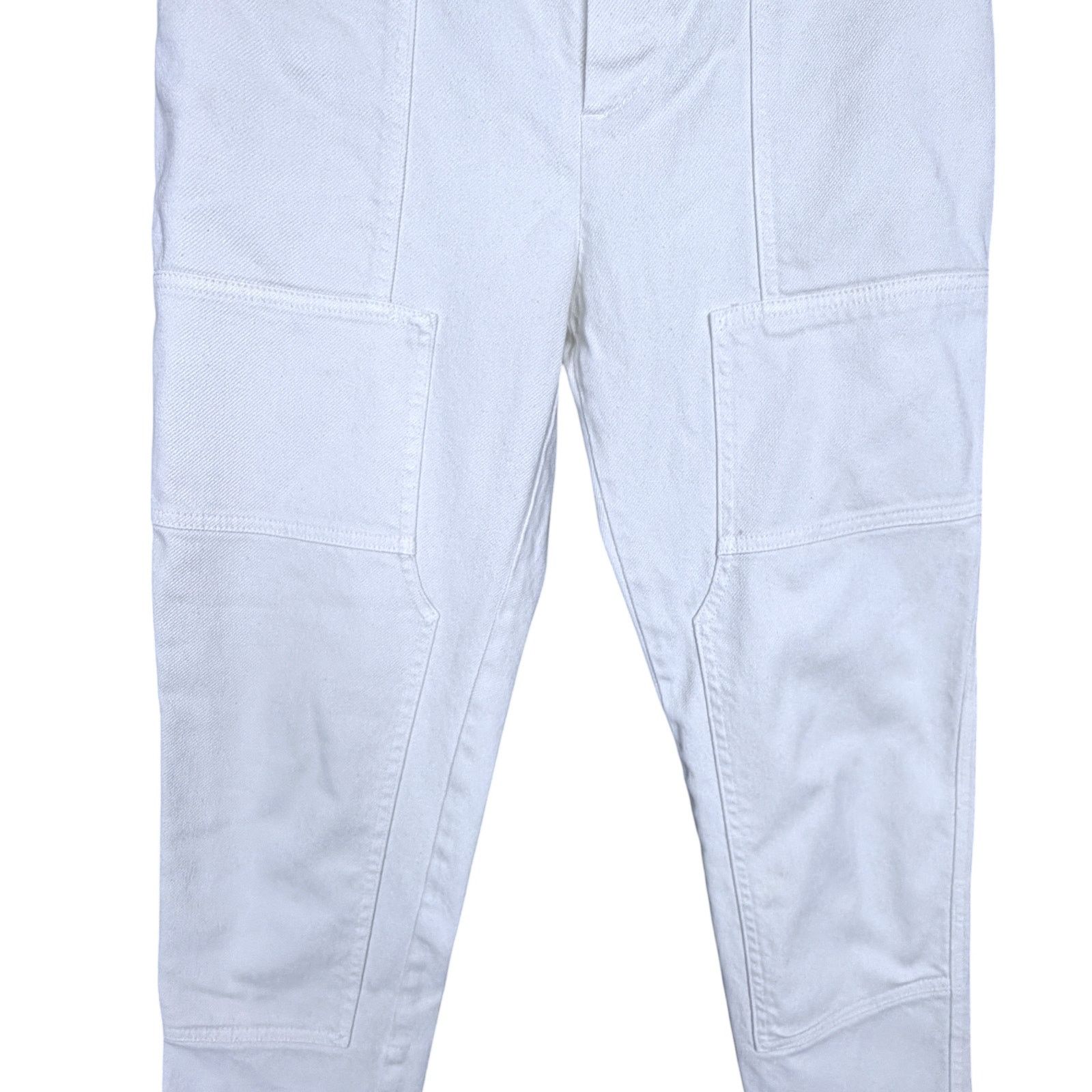 James Perse James Perse Standard White Estilo Womens 28x26 Utility Jeans Size 28" / US 6 / IT 42 - 8 Thumbnail