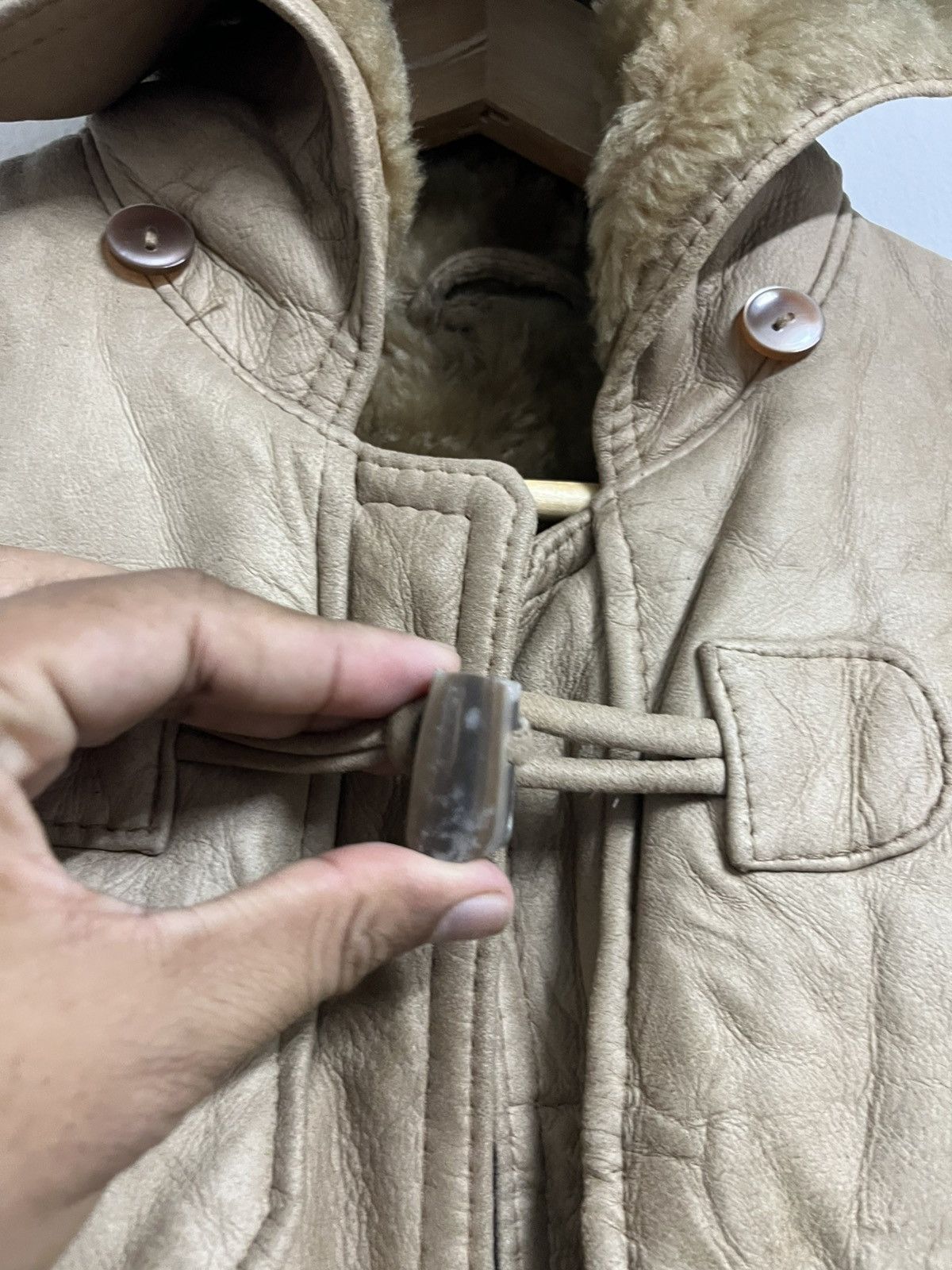 Vintage TRUE VINTAGE 50s Archive Made In Spain Lambskin Jackets Size US M / EU 48-50 / 2 - 6 Thumbnail