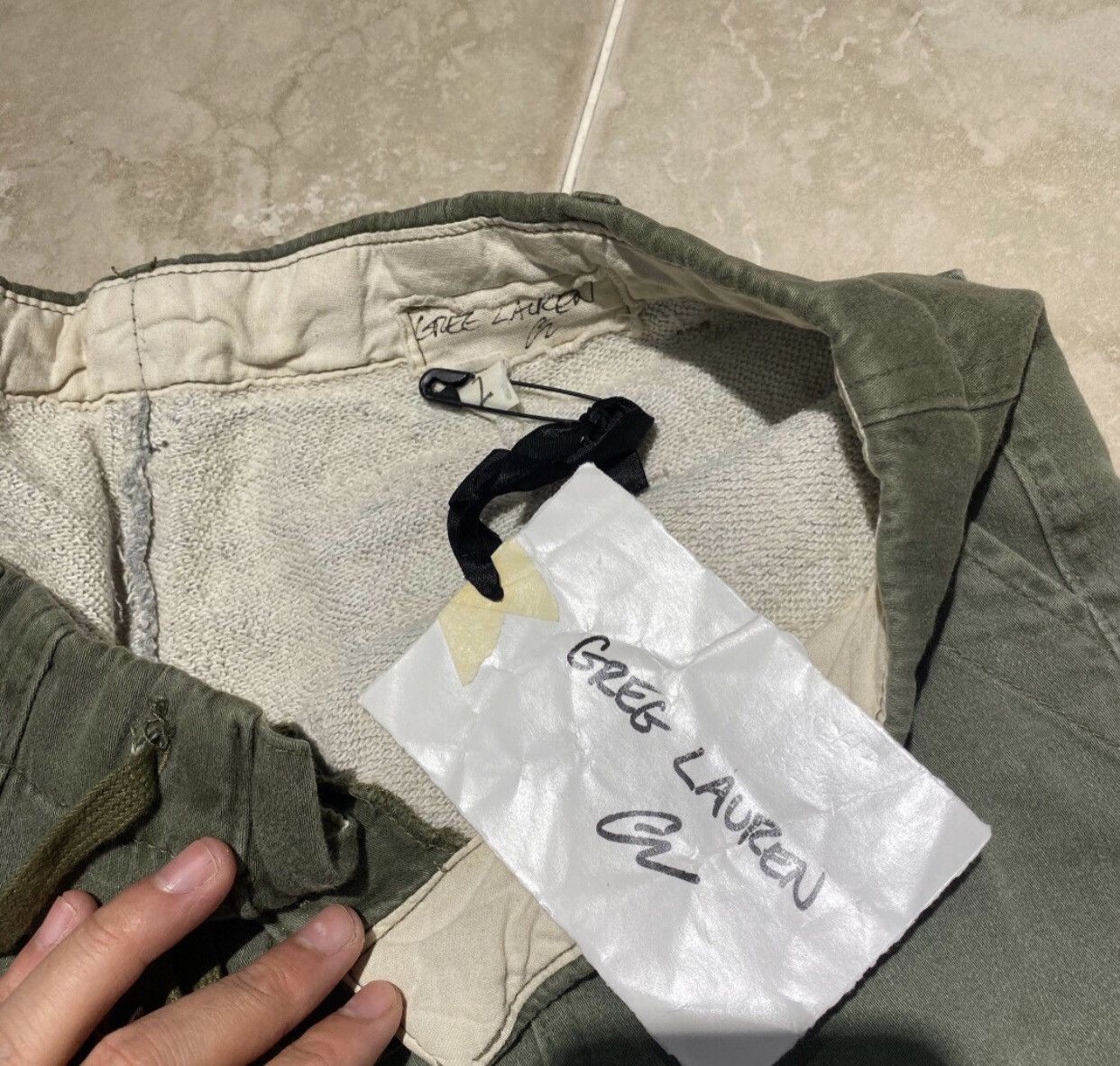 Greg Lauren Greg Lauren Antique patchwork military shorts Size US 34 / EU 50 - 6 Thumbnail
