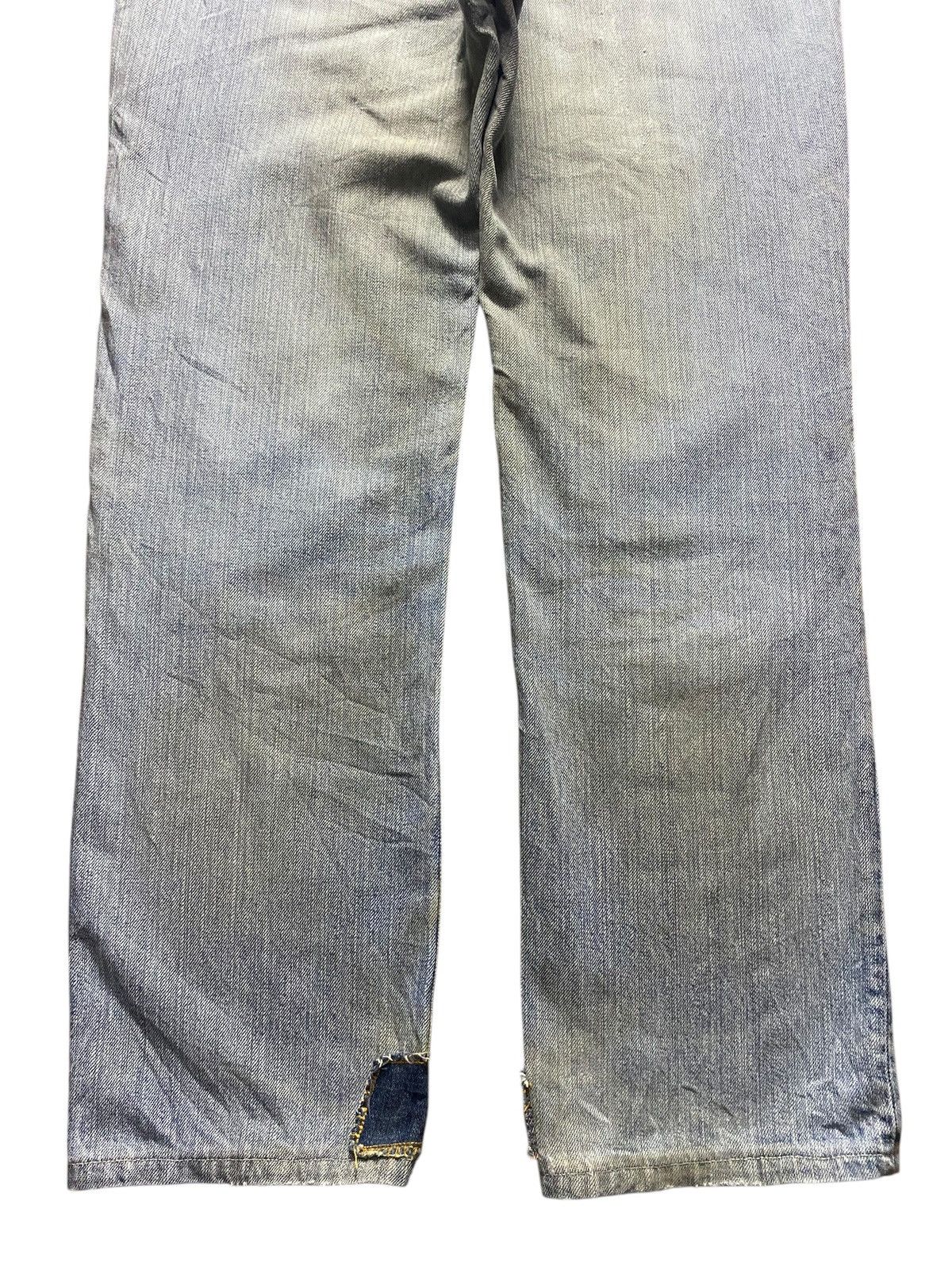 Japanese Brand Vintage Japanese Brand Shashiko Boro Distressed Jeans Size US 33 - 6 Thumbnail
