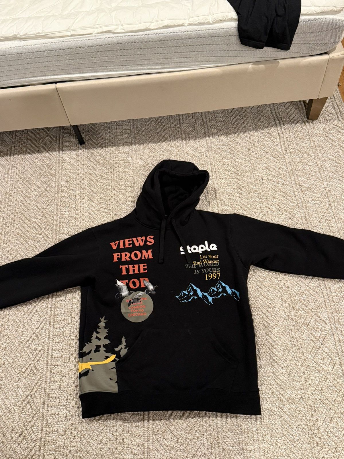 Staple Stape embroidered hoodie Size US XL / EU 56 / 4 - 1 Thumbnail