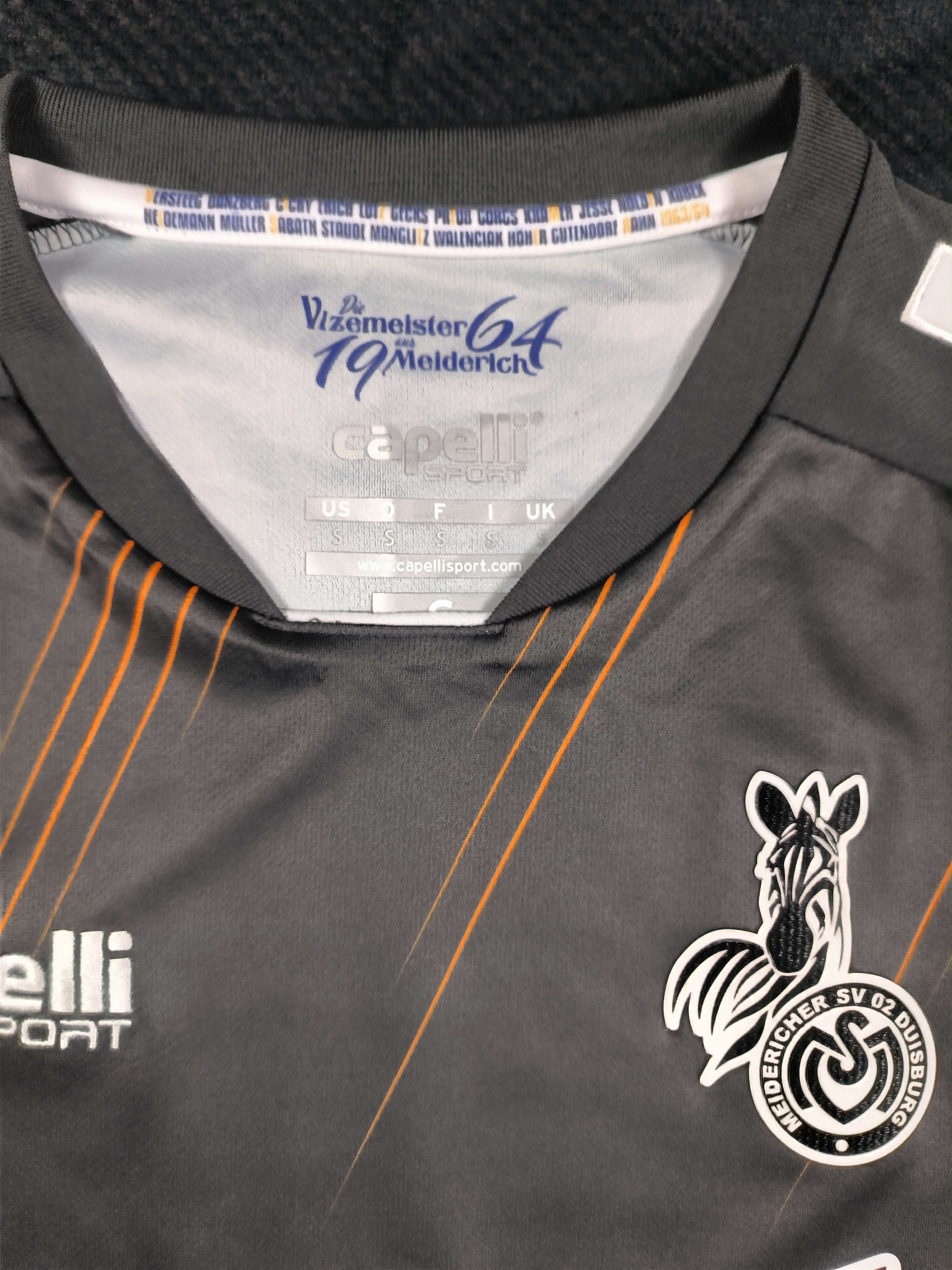 Other Duisburg 2023-24 Capelli away football jersey shirt size S Size US S / EU 44-46 / 1 - 4 Thumbnail