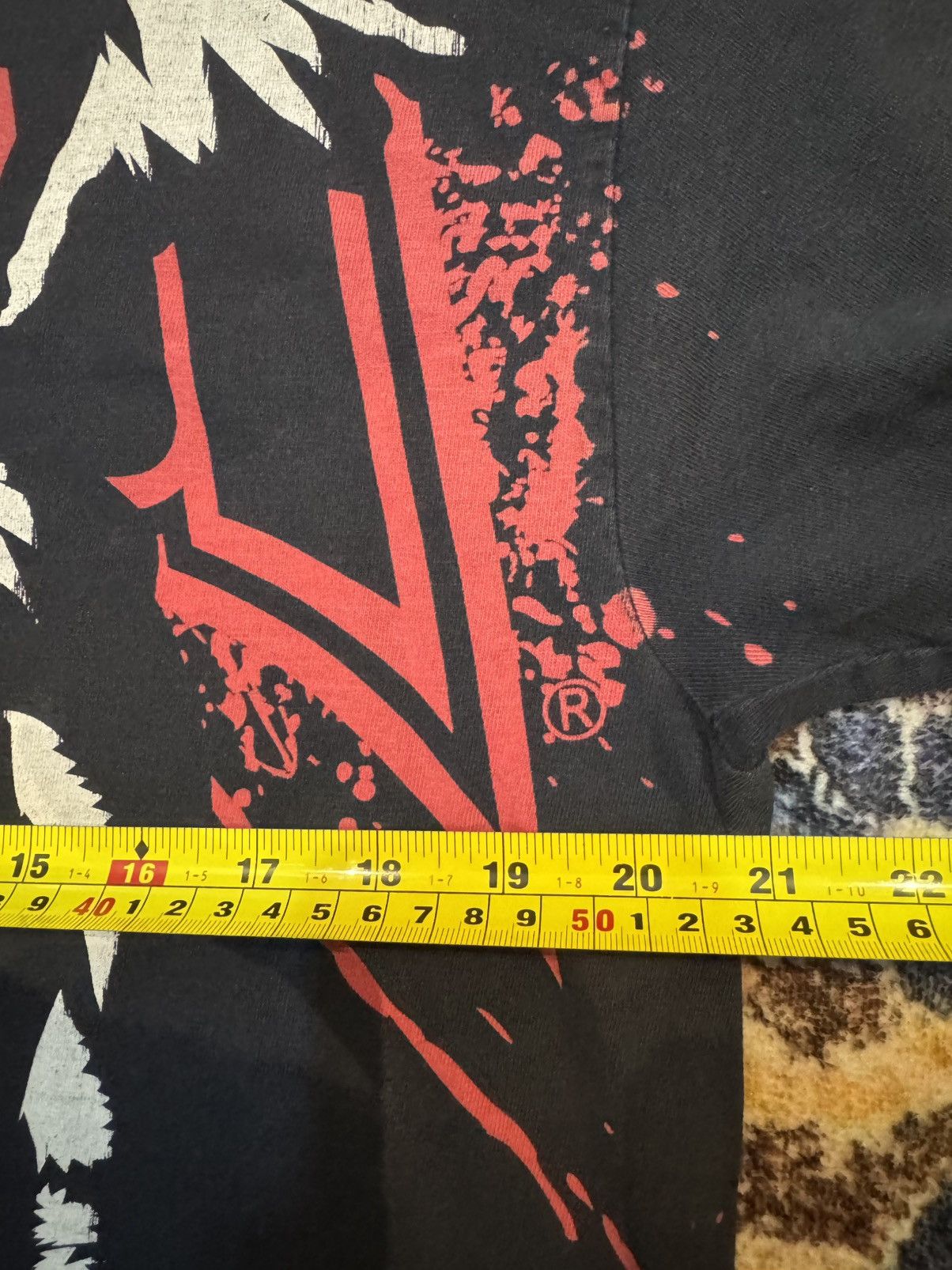 Tapout Tapout Rare Pcs Devil FullPrint Vintage Y2K Tshirt Size US XL / EU 56 / 4 - 4 Thumbnail