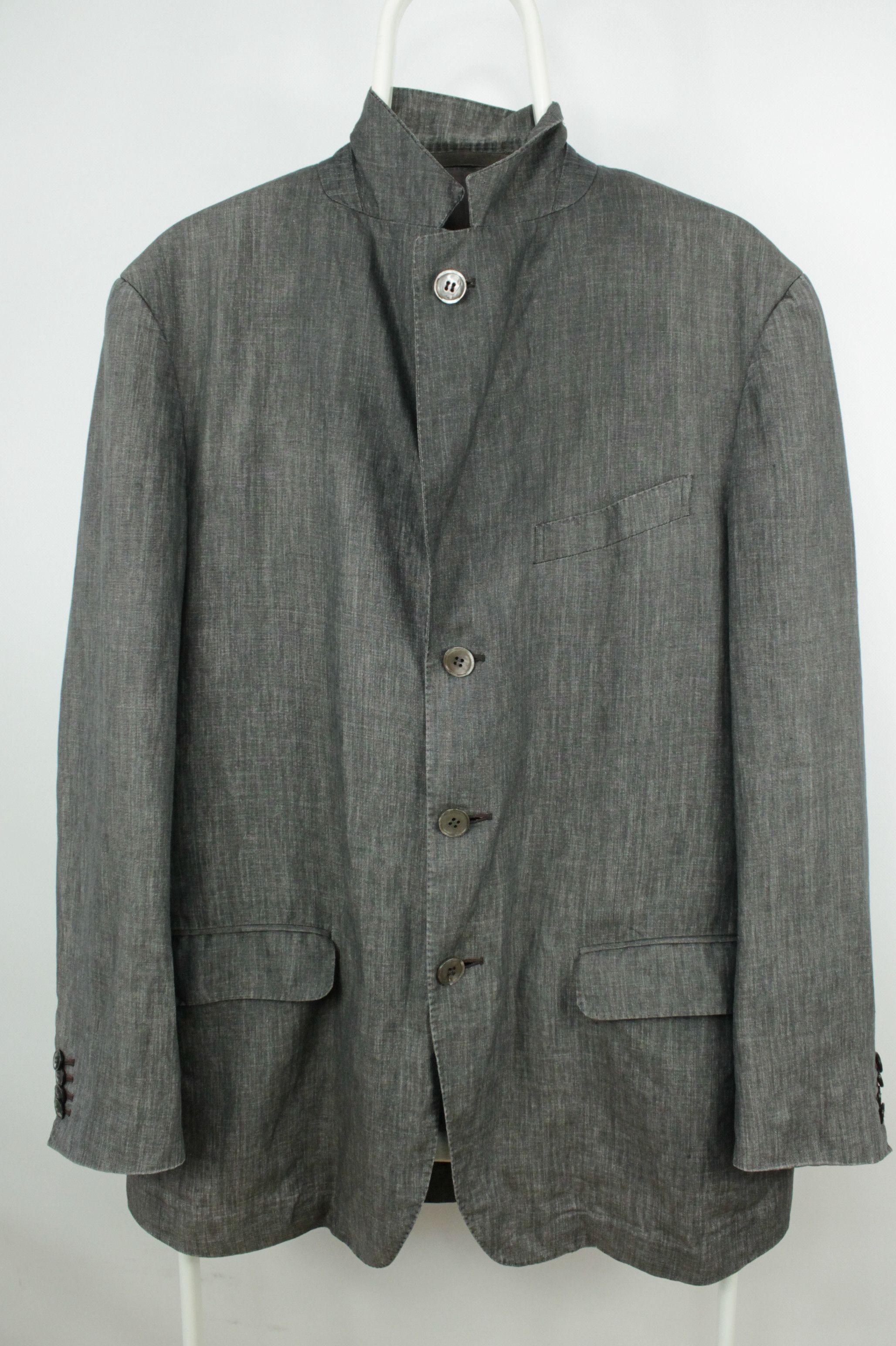 Ermenegildo Zegna × Z Zegna Ermenegildo Z Zegna Pure Linen Sport Coat Blazer Jacket Size US M / EU 48-50 / 2 - 2 Thumbnail