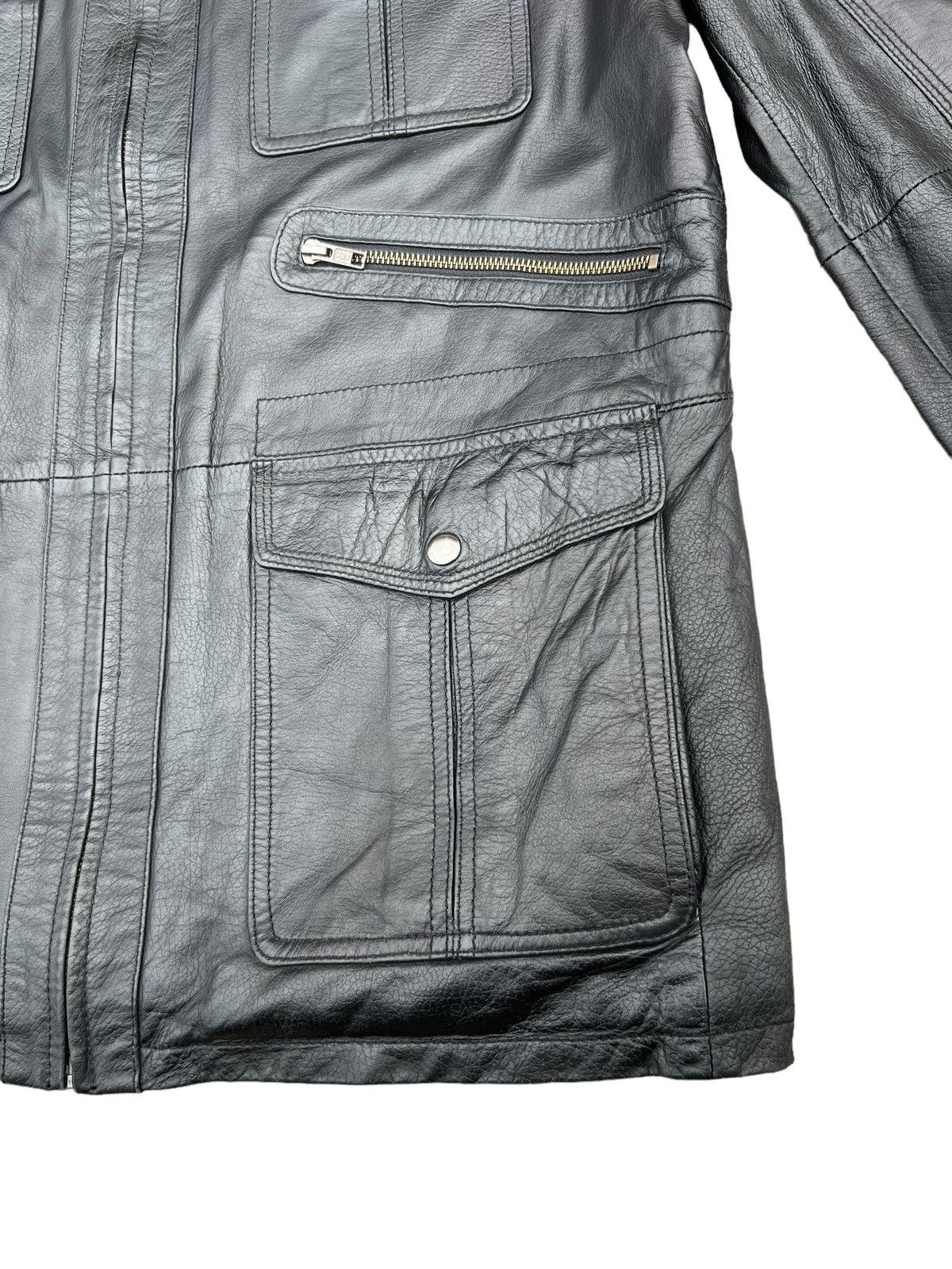 Other Martin Kors MK Napa Leather Lined Coat Jacket Size US XL / EU 56 / 4 - 9 Thumbnail