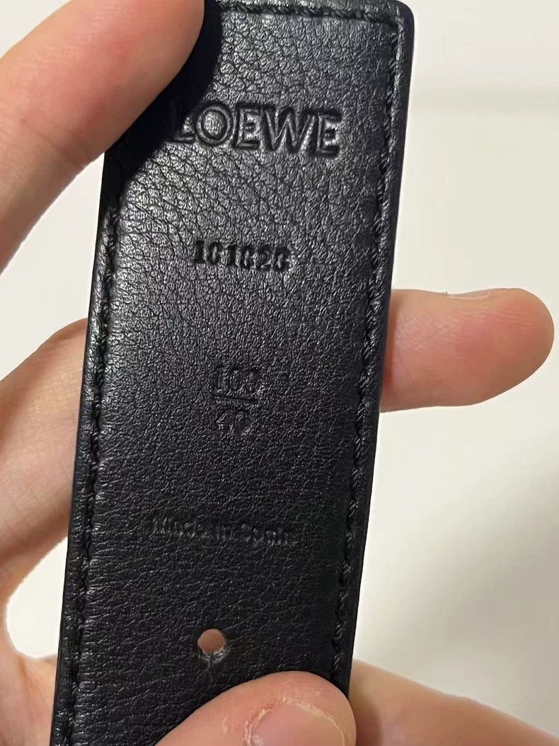 Loewe LOEWE Double-sided vintage faux gold buckle double sided b Size ONE SIZE - 5 Thumbnail