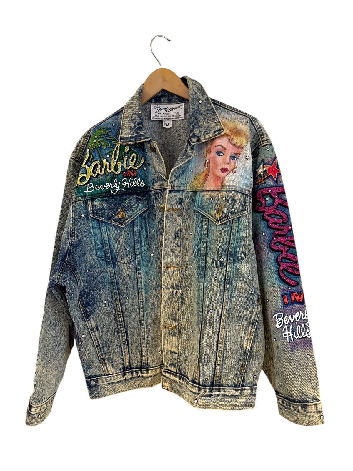 Designer 1987 Tony Alamo Barbie Shopping Beverly Hills Denim Jacket M Size M / US 6-8 / IT 42-44 - 14 Thumbnail
