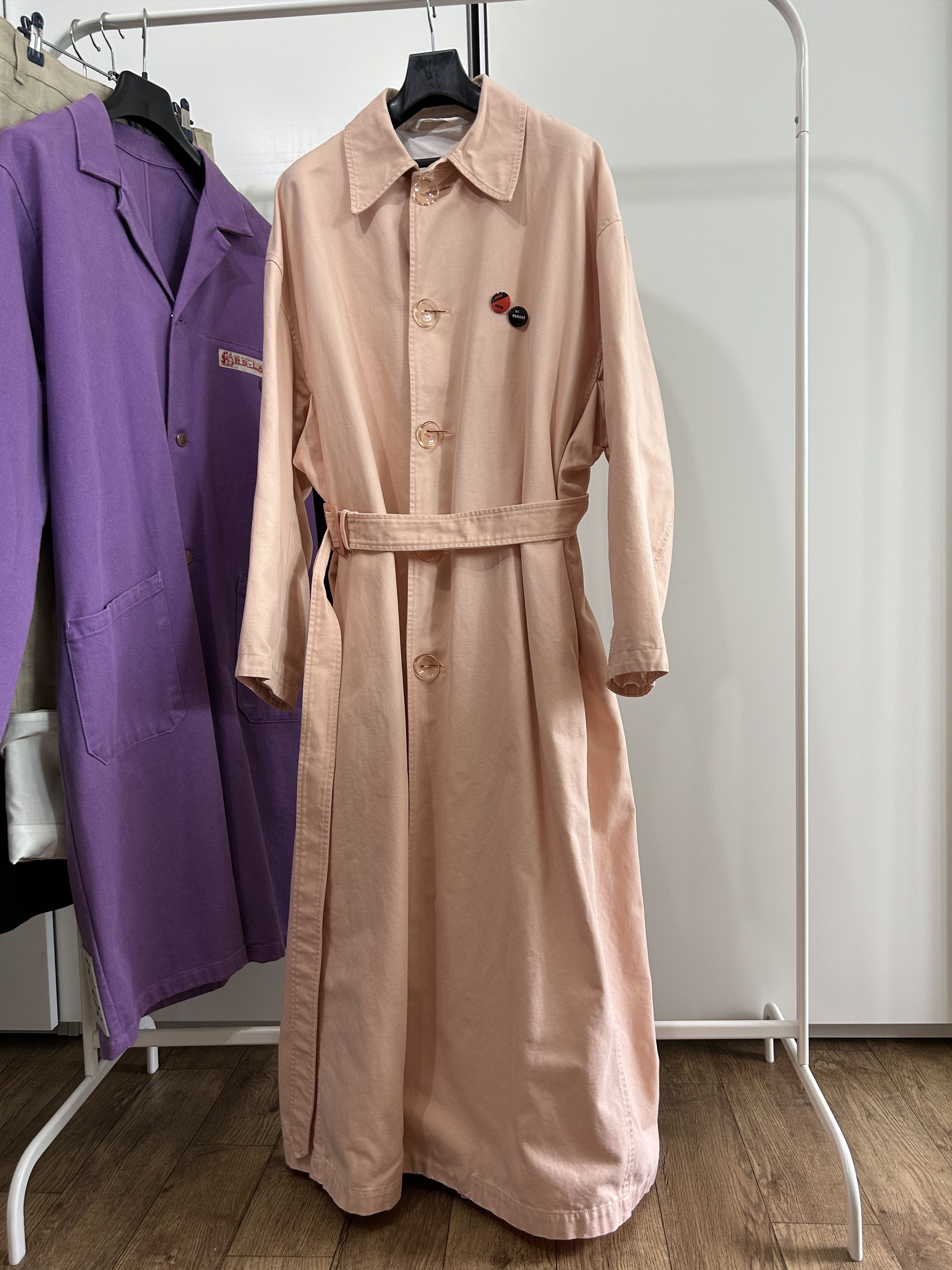 Raf Simons RAF SIMONS Maxi Canvas Trench Coat (21FW) Size US S / EU 44-46 / 1 - 2 Thumbnail