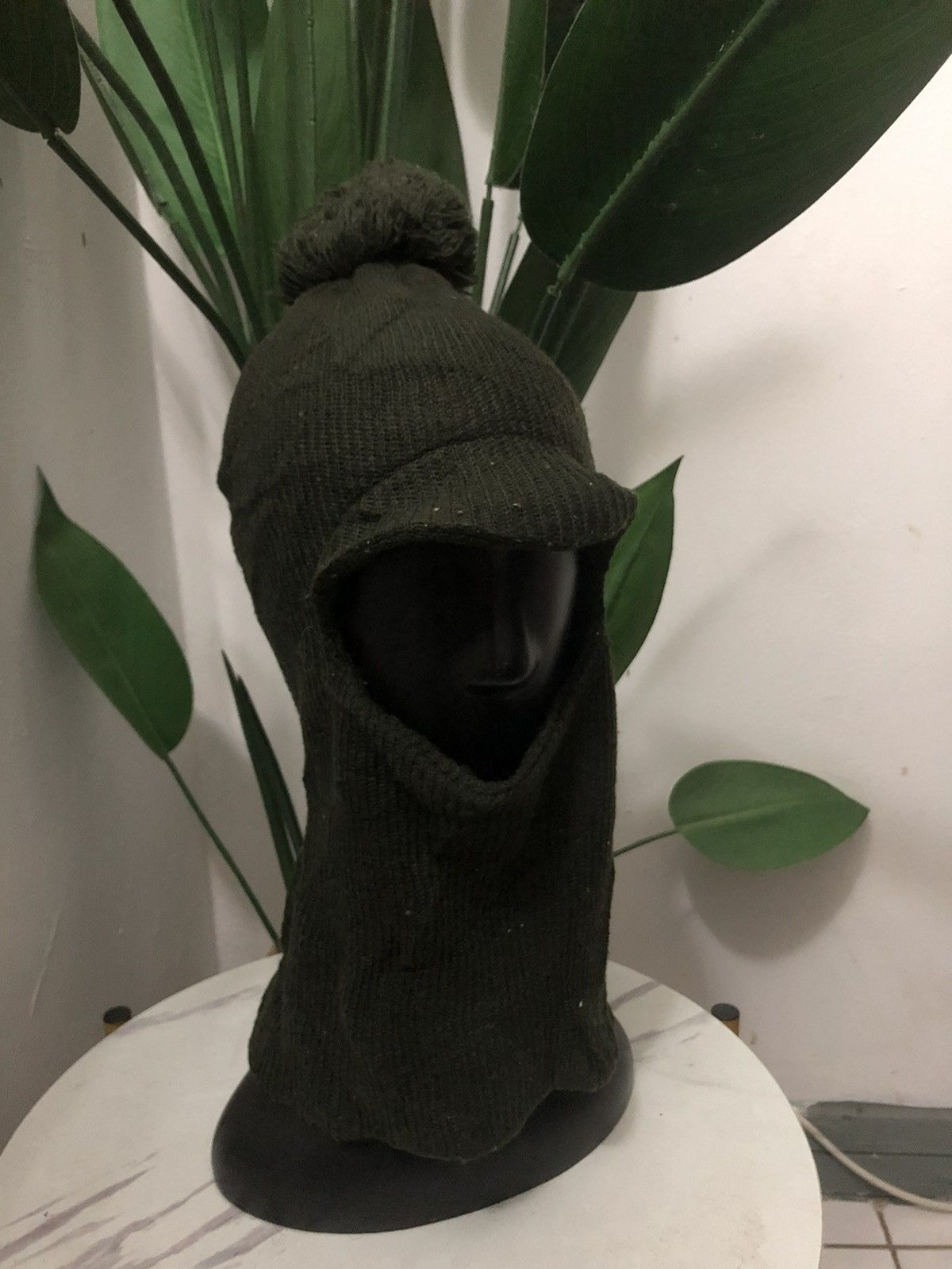BALACLAVA BEANIE HAT GREEN ARMY