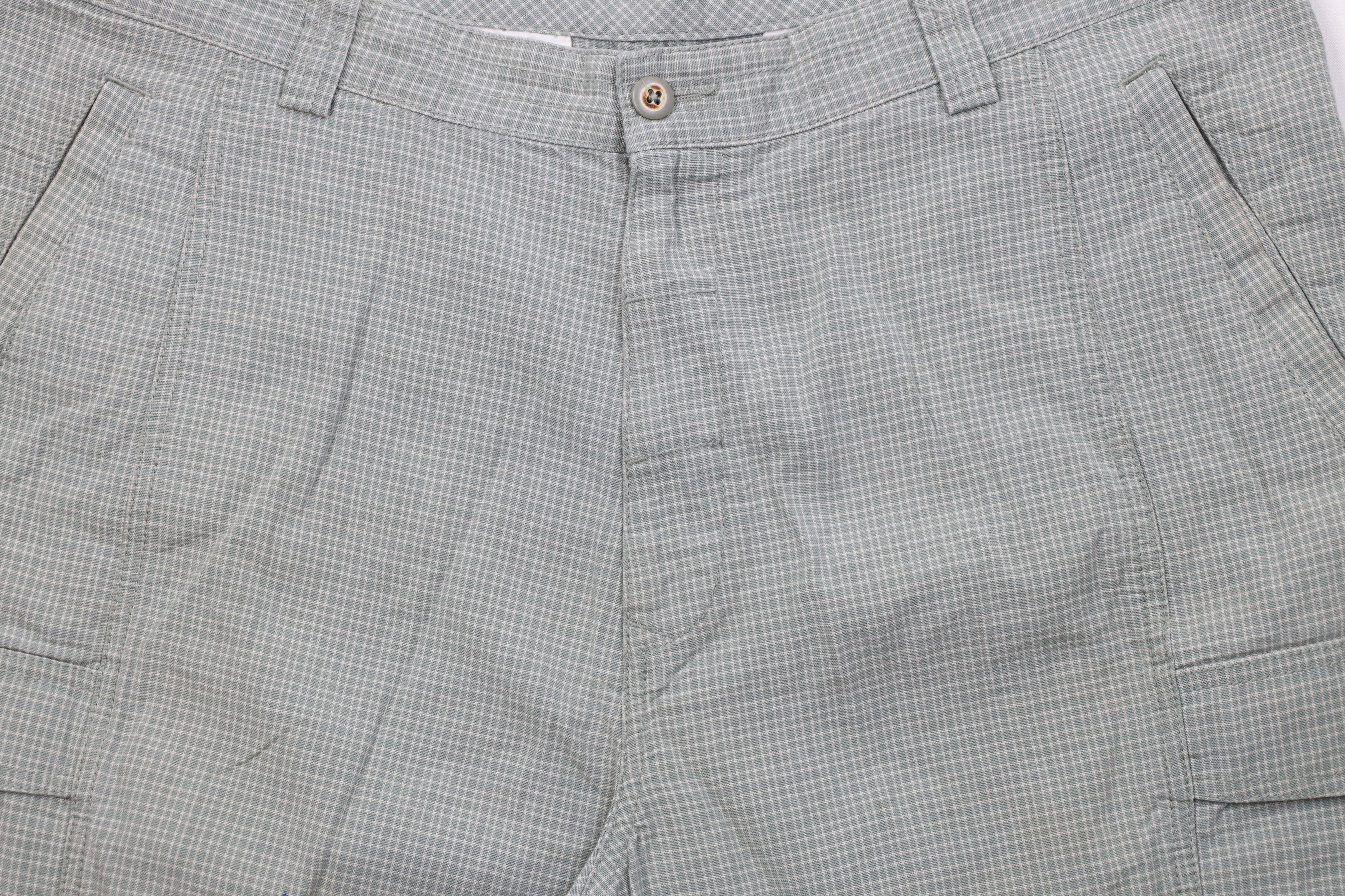 Tommy Bahama Vintage Tommy Bahama Relax Fit Cargo Shorts Green Plaid Size US 38 / EU 54 - 3 Thumbnail