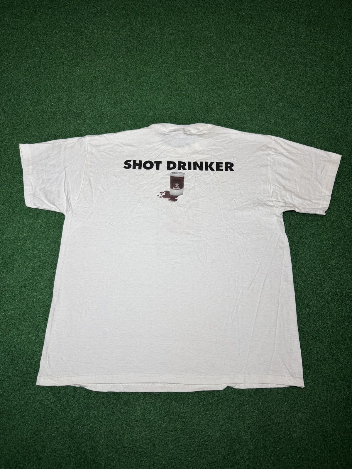 Jagermeister Jagermeister Shot Drinker 90s Y2K XL Liquor Alcohol T Shirt Size US XL / EU 56 / 4 - 3 Thumbnail