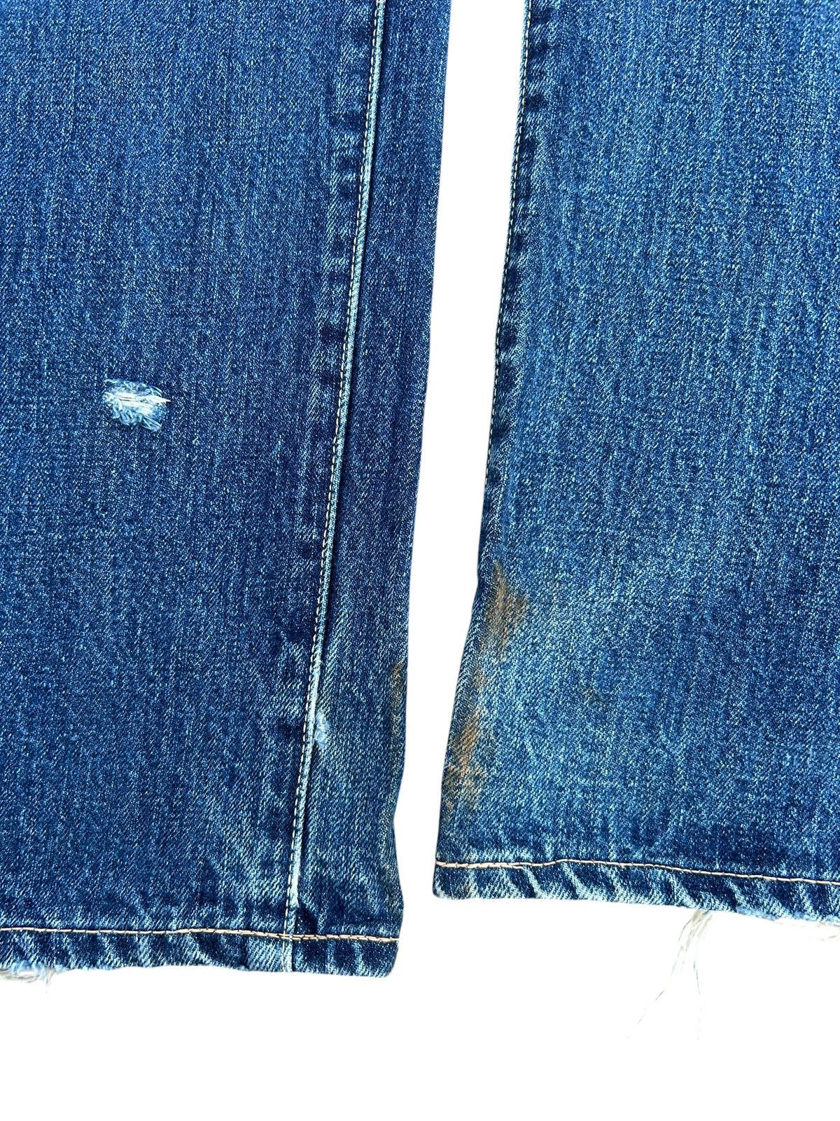 Kapital KAPITAL KIRO HIRATA SELVEDGE DISTRESSED DENIM JEANS Size US 34 / EU 50 - 12 Thumbnail