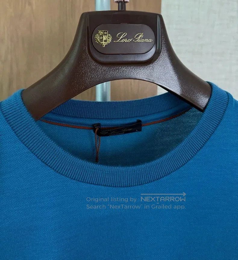 Loro Piana Loro Piana Cashmere Short Sleeve T-Shirt. Size US L / EU 52-54 / 3 - 3 Thumbnail