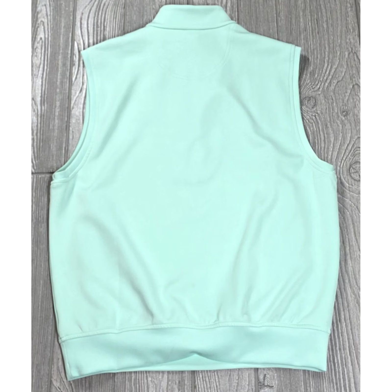 Logo 7 VINTAGE Golf Vest Performance 1/2 Zip Mint Green Soft Cool Sz Small CHF Logo Donald Ross Size US S / EU 44-46 / 1 - 6 Thumbnail