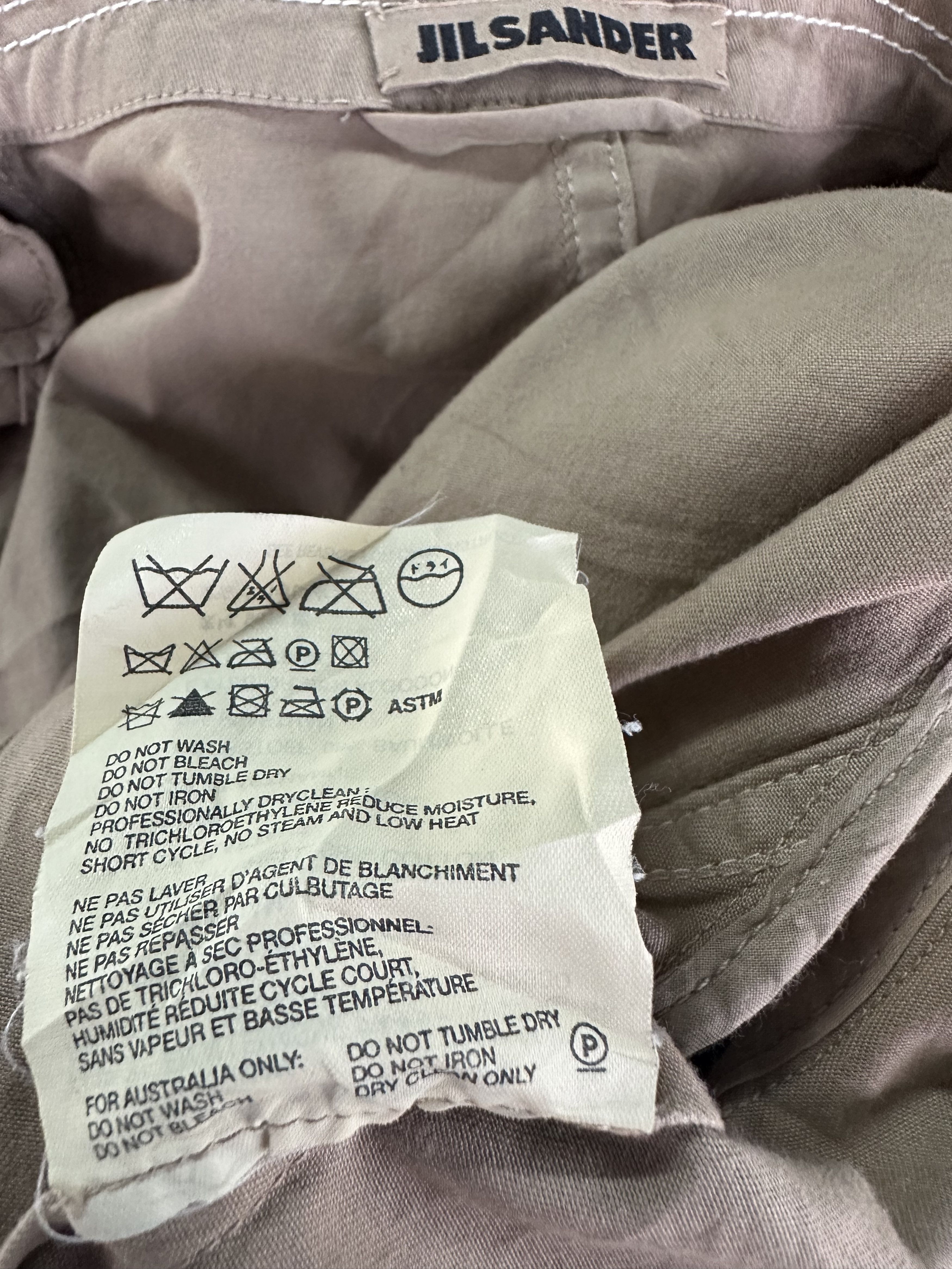 Jil Sander Jil Sander Size US S / EU 44-46 / 1 - 8 Thumbnail