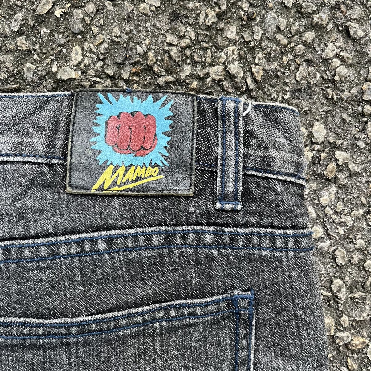 Mambo Vintage Mambo Faded Black Jeans Size US 36 / EU 52 - 12 Thumbnail