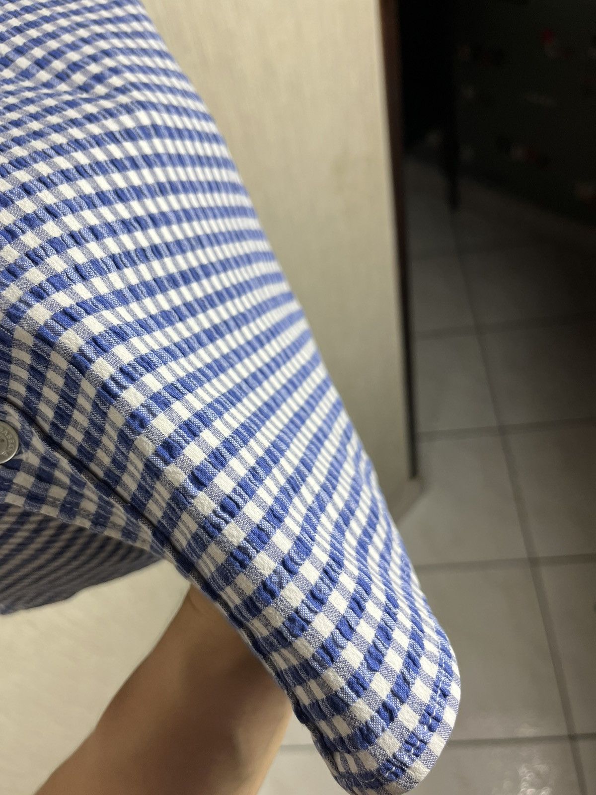 Dolce & Gabbana × Vintage Vintage Dolce & Gabbana gingham plaid checked pocket shirt Size US L / EU 52-54 / 3 - 13 Thumbnail