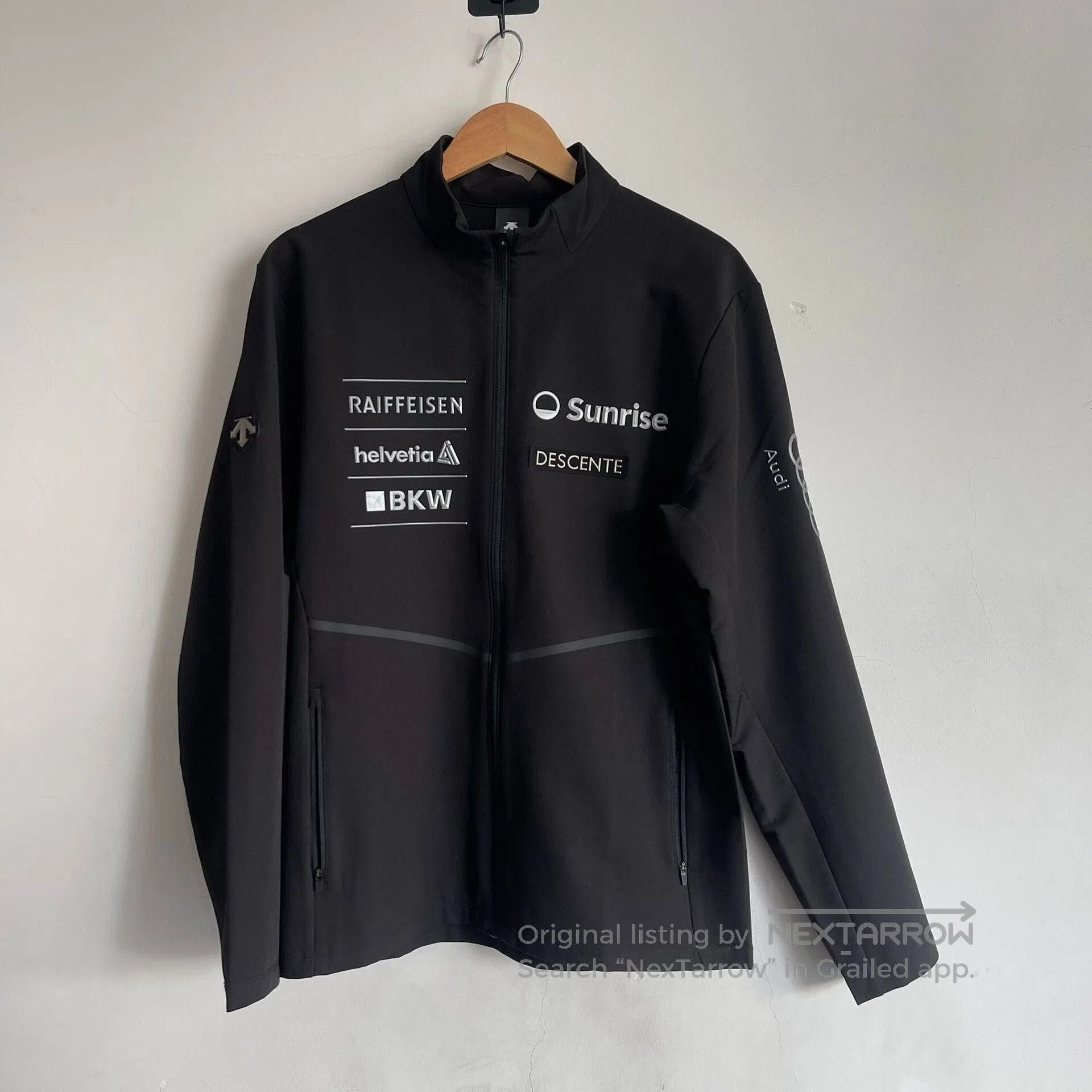 Descente DESCENTE Swiss Ski Fleece Jacket Black. Size US XL / EU 56 / 4 - 1 Thumbnail
