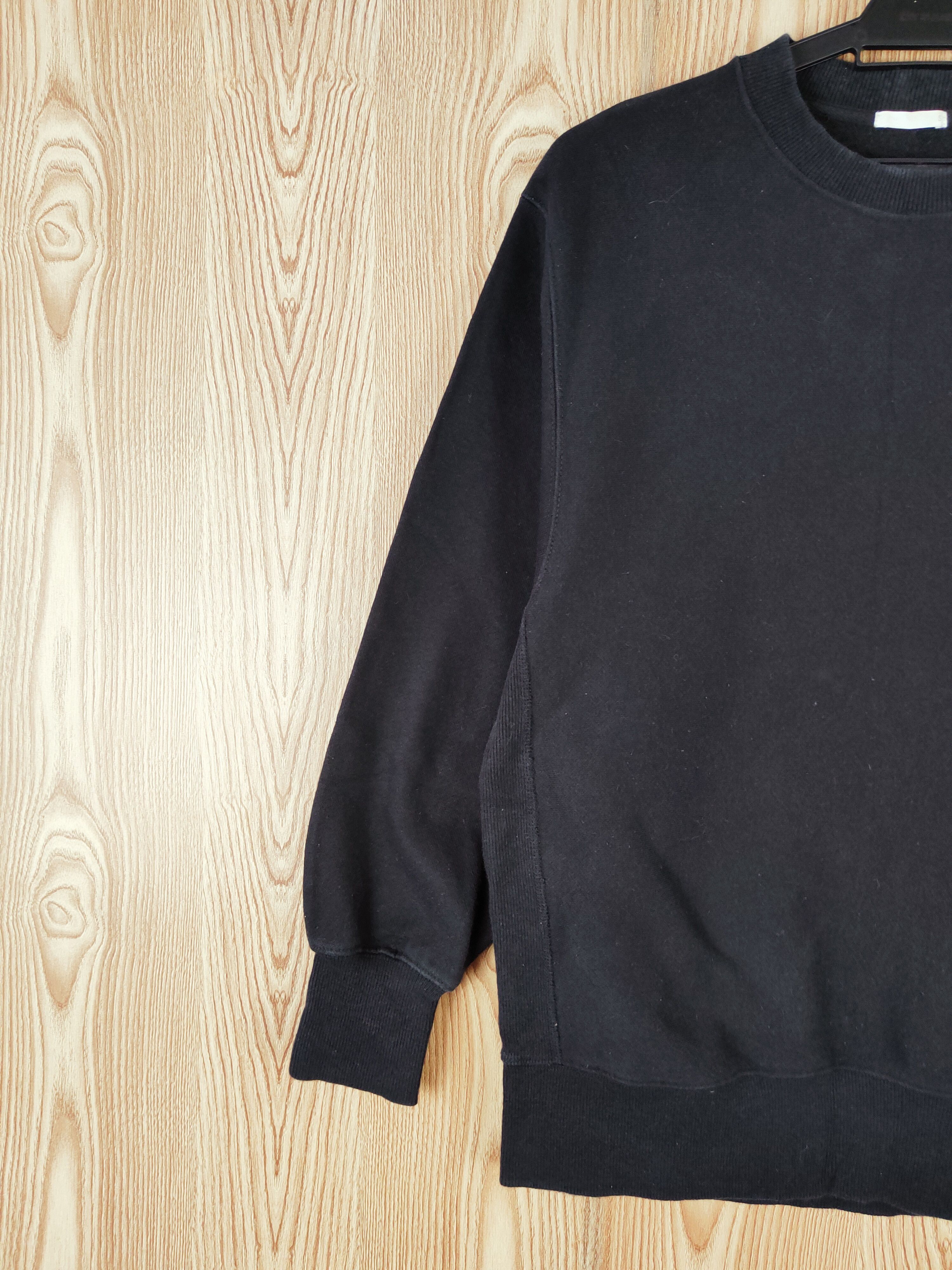 GU × Vintage Vintage 💥 Gu Black Sweatshirts Size US S / EU 44-46 / 1 - 3 Thumbnail