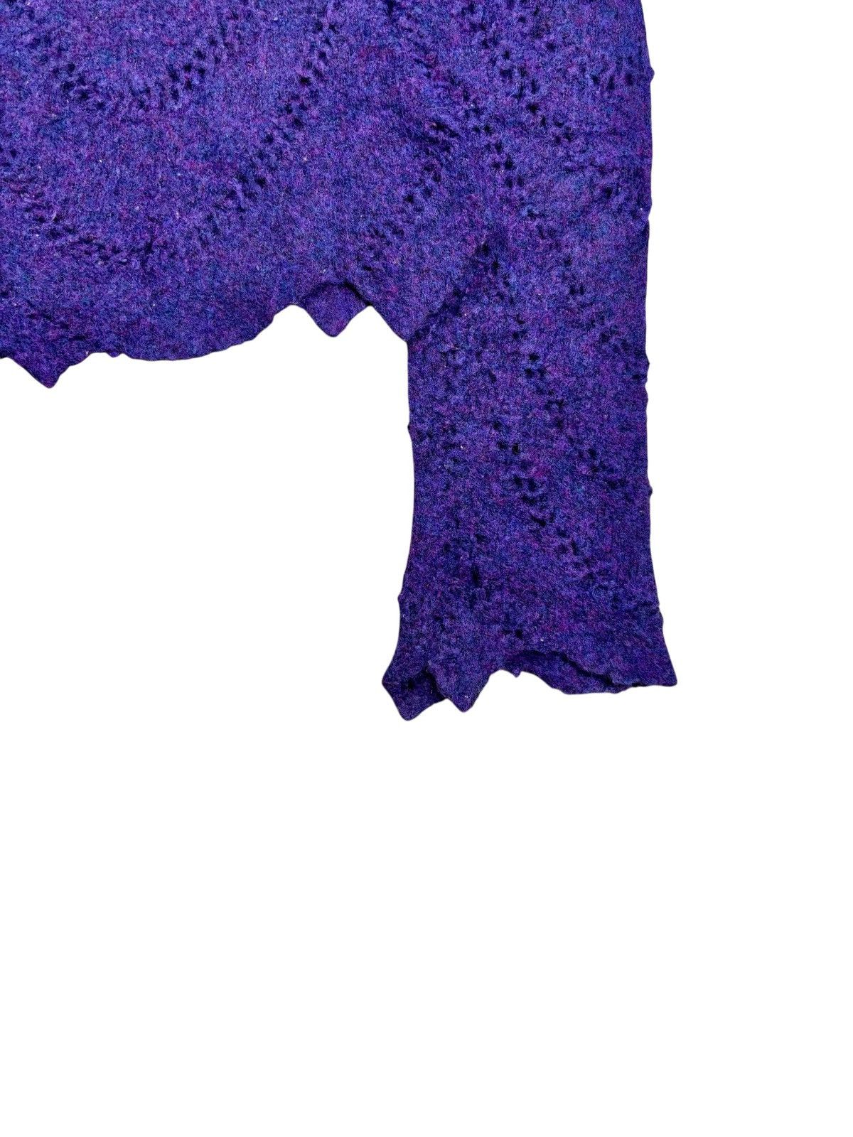 Yasuyuki Ishii Archive Yoshiki Hisniuma - Raw Knitted Top Size US M / EU 48-50 / 2 - 6 Thumbnail