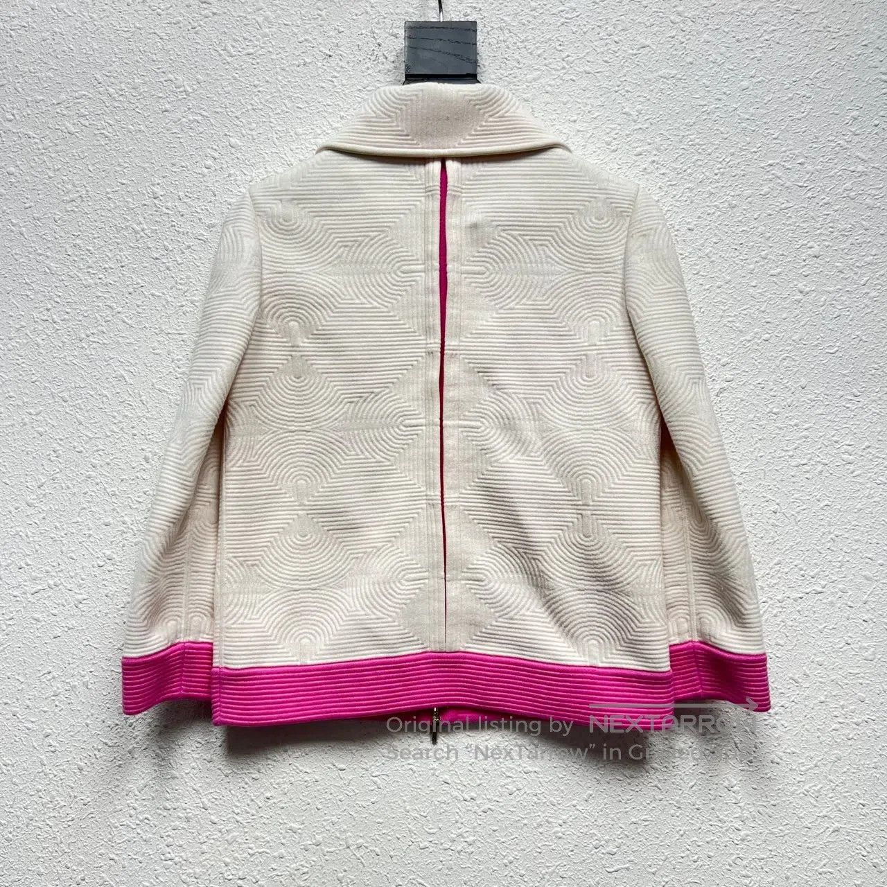 Chanel Chanel size34 Seoul Series Colorful Powder White Collar Jac Size XS / US 0-2 / IT 36-38 - 2 Thumbnail