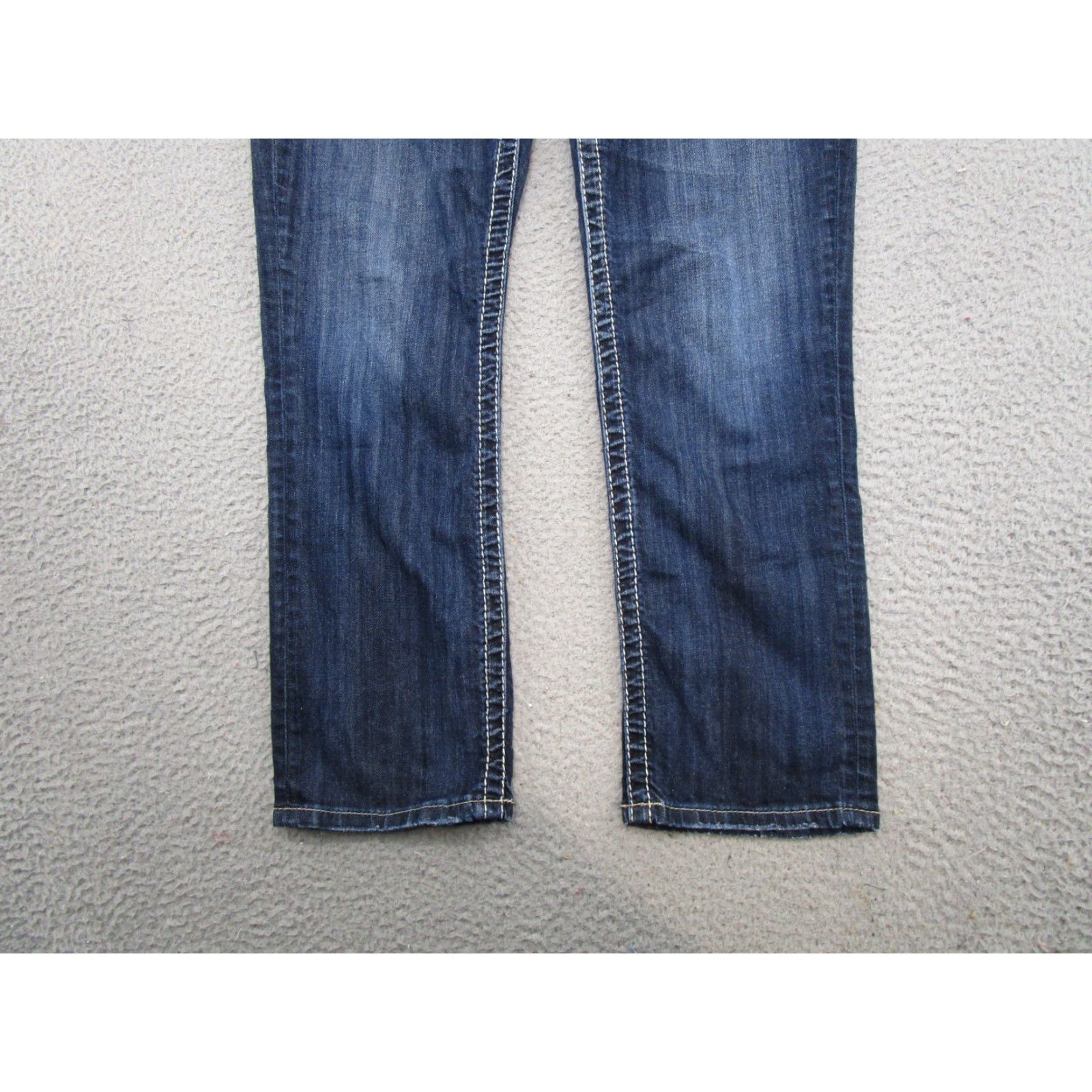 Silver Jeans Co. VTG Silver Jeans Natsuki Capri Thick Stitch Denim Jeans Women's Size 32x27 Size 24" / US 00 / IT 34 - 2 Thumbnail
