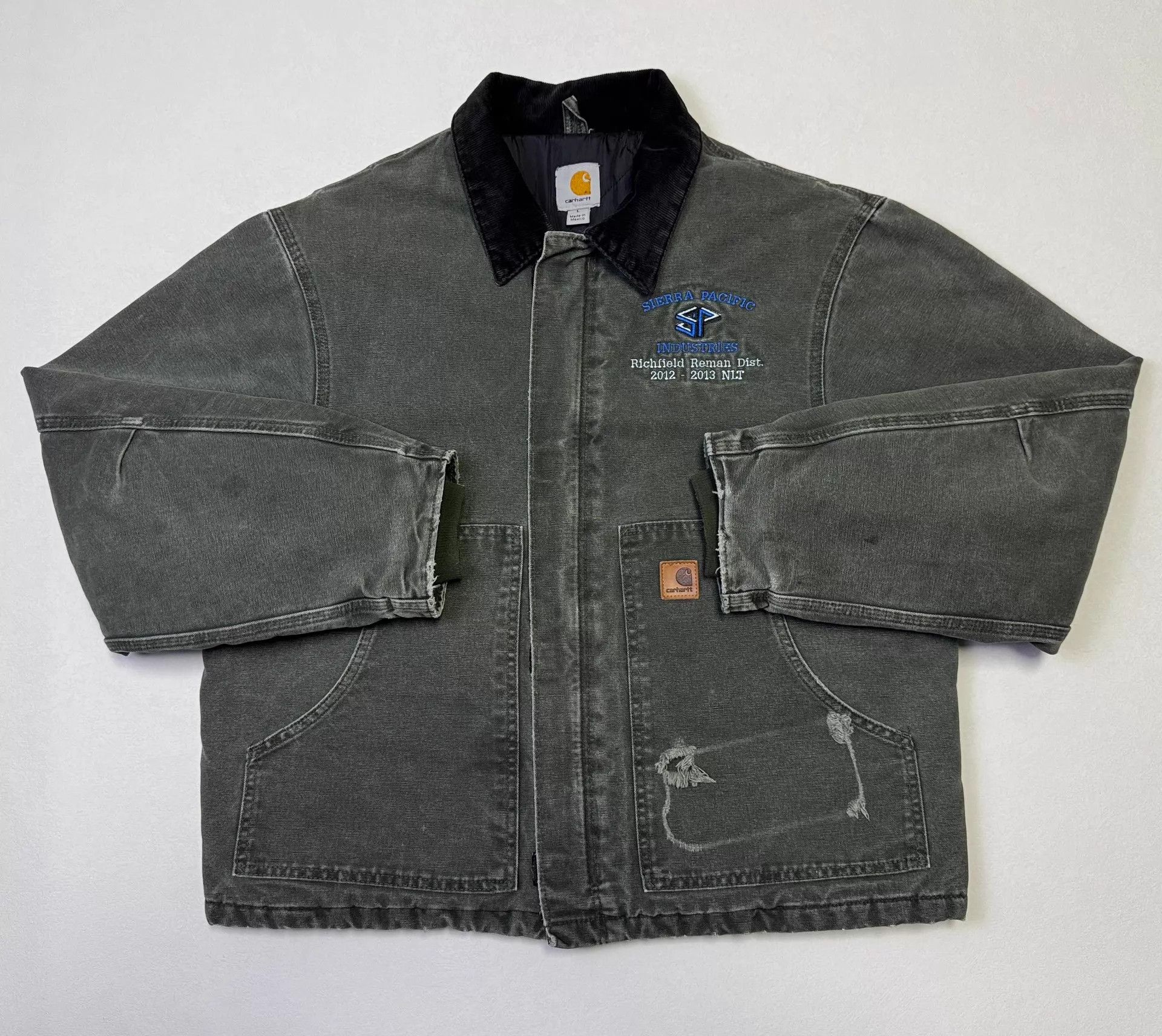 Carhartt Vintage Carhartt J22 Moss Green L Jacket Size US L / EU 52-54 / 3 - 1 Thumbnail