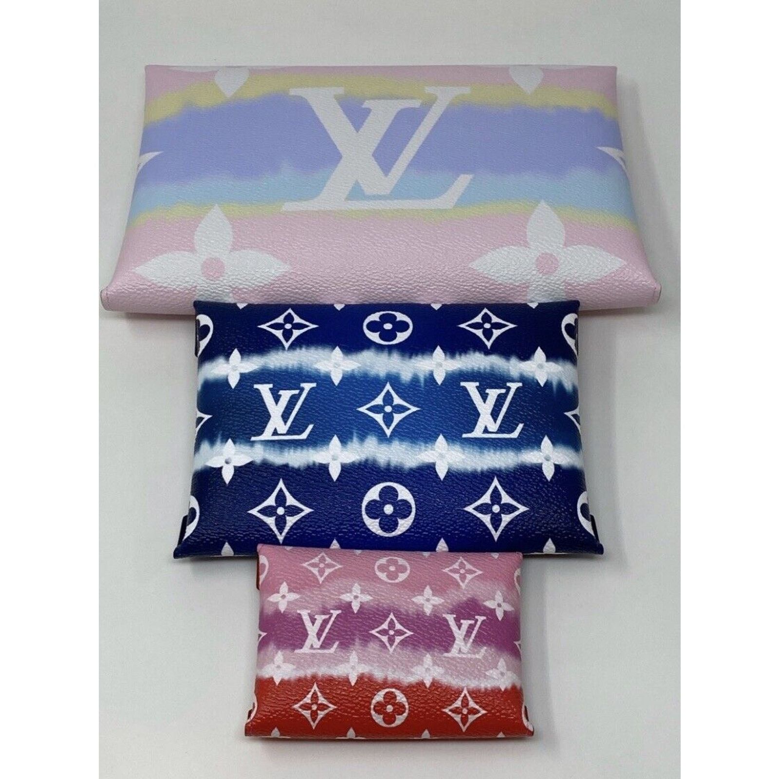 Louis Vuitton NEW Louis Vuitton Pochette Set Kirigami Escale Giant Mono Size ONE SIZE - 7 Thumbnail