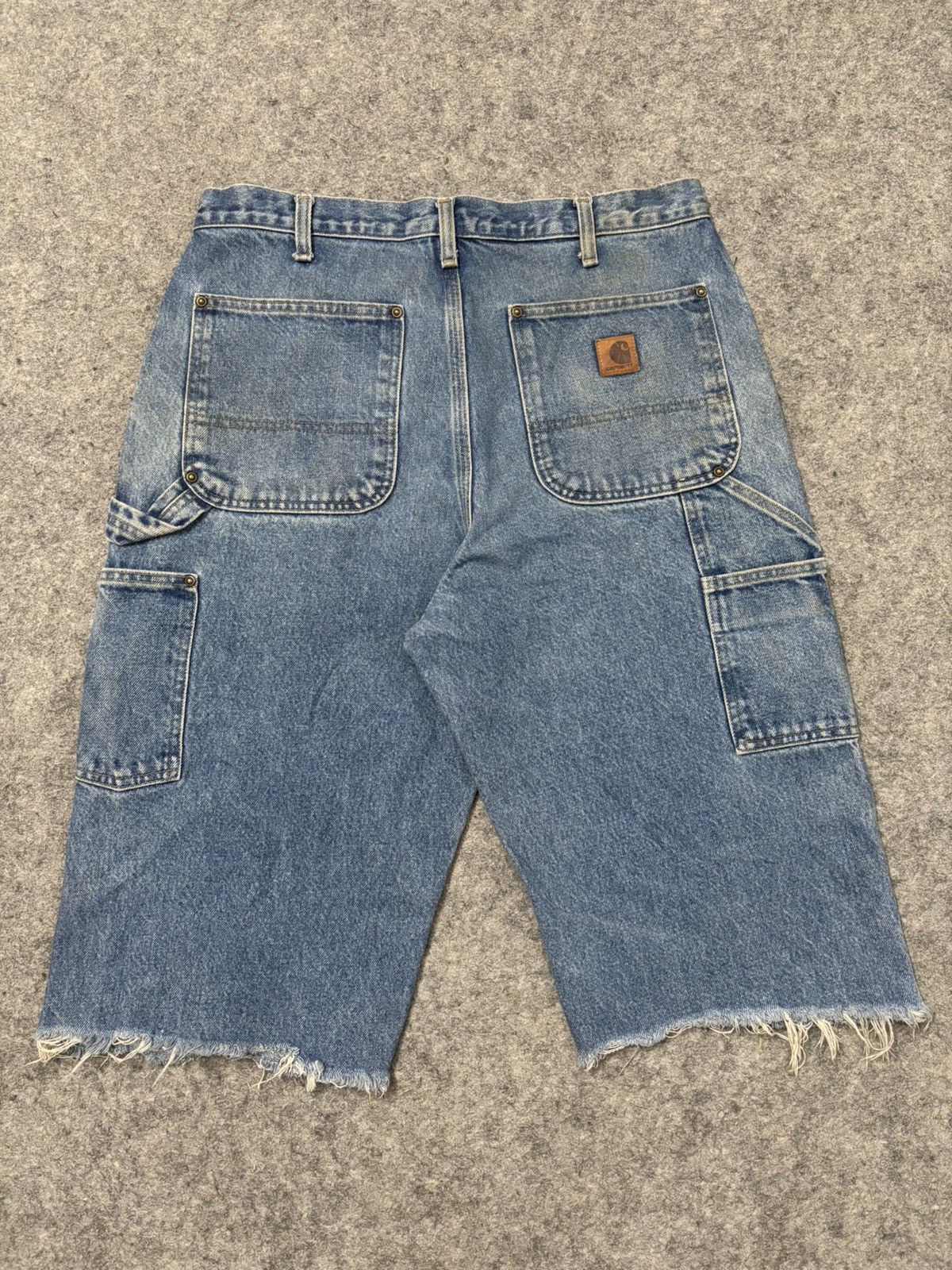 Carhartt 1 of 1 Double knee rework shorts Size US 32 / EU 48 - 6 Thumbnail