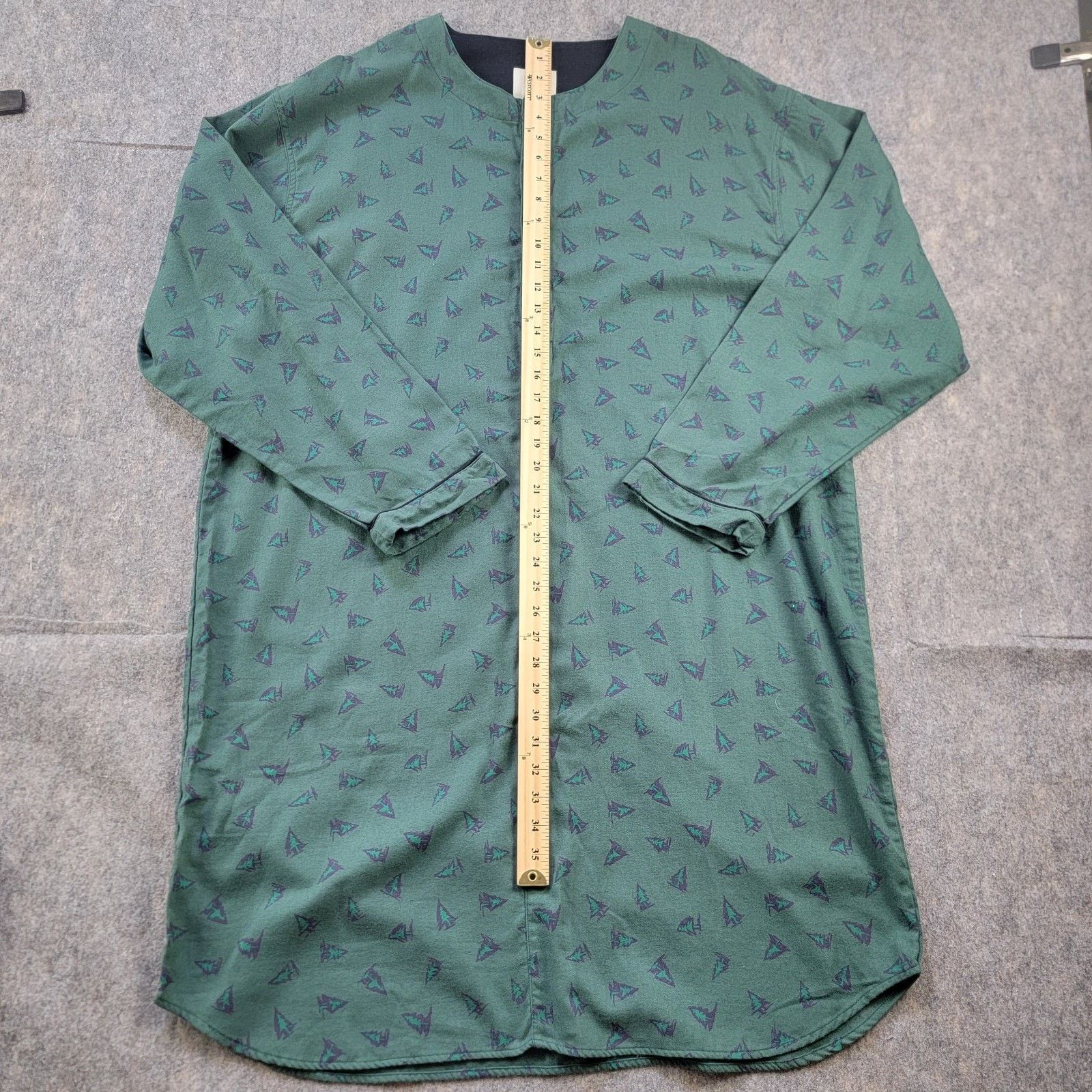 Gap Gap Vintage Tunic Dress Womens Novelty Print Pine Tree Size XL / US 12-14 / IT 48-50 - 6 Thumbnail