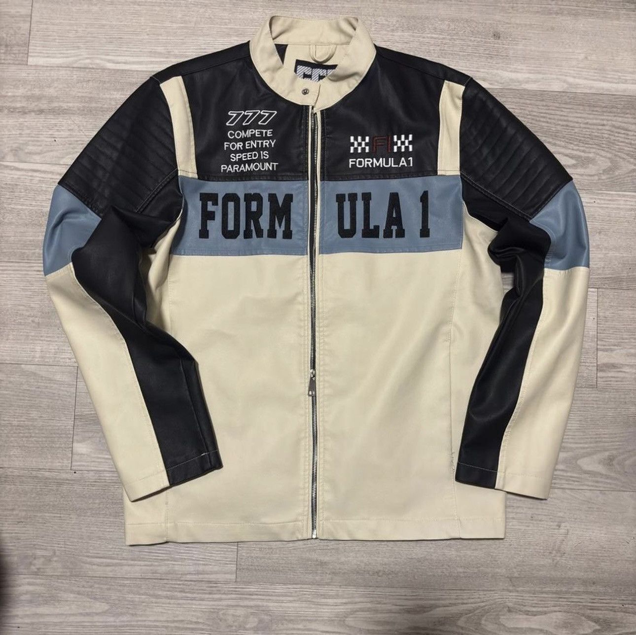 Other Authentic Formula 1 F1 Racing Jacket Blue-Black Embroidered | Grailed