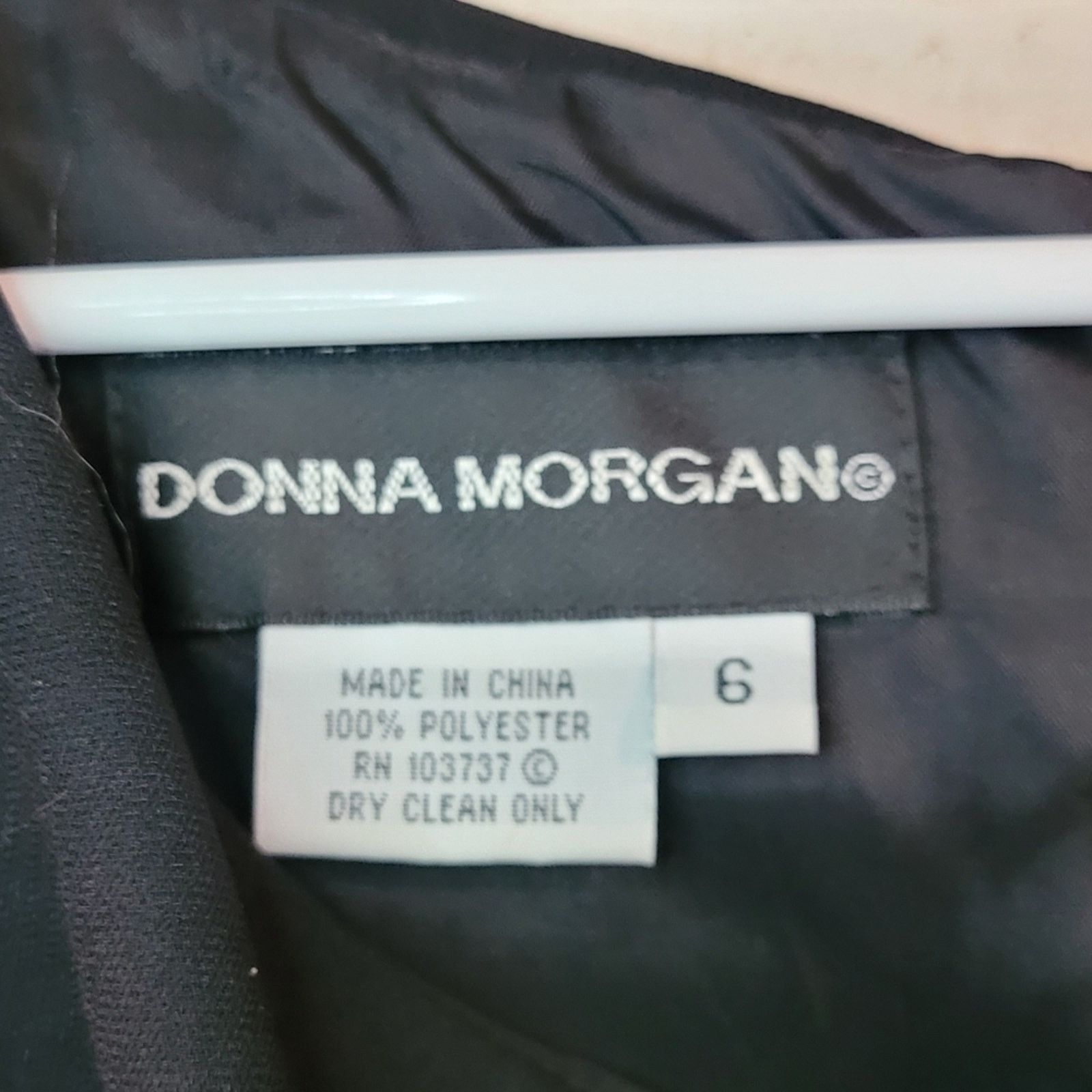 Donna Morgan Donna Morgan black dress, size 6 Size M / US 6-8 / IT 42-44 - 4 Thumbnail
