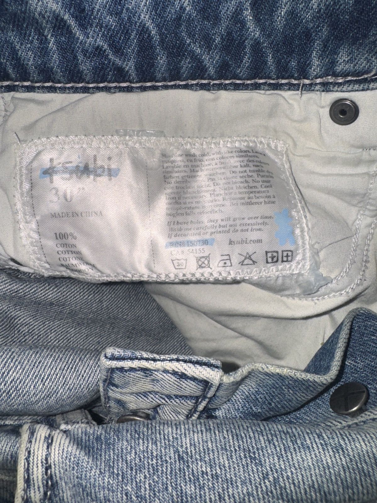 Ksubi Ksubi Distressed Extra Baggy Denim Size US 30 / EU 46 - 4 Thumbnail