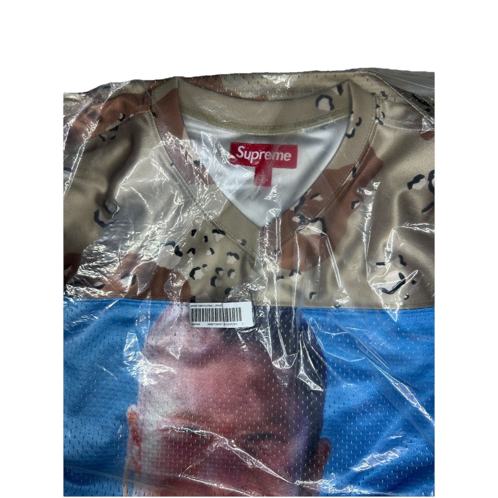 Supreme Supreme / Aphex Twin Windowlicker Football Jersey z& shirt Size US L / EU 52-54 / 3 - 5 Thumbnail