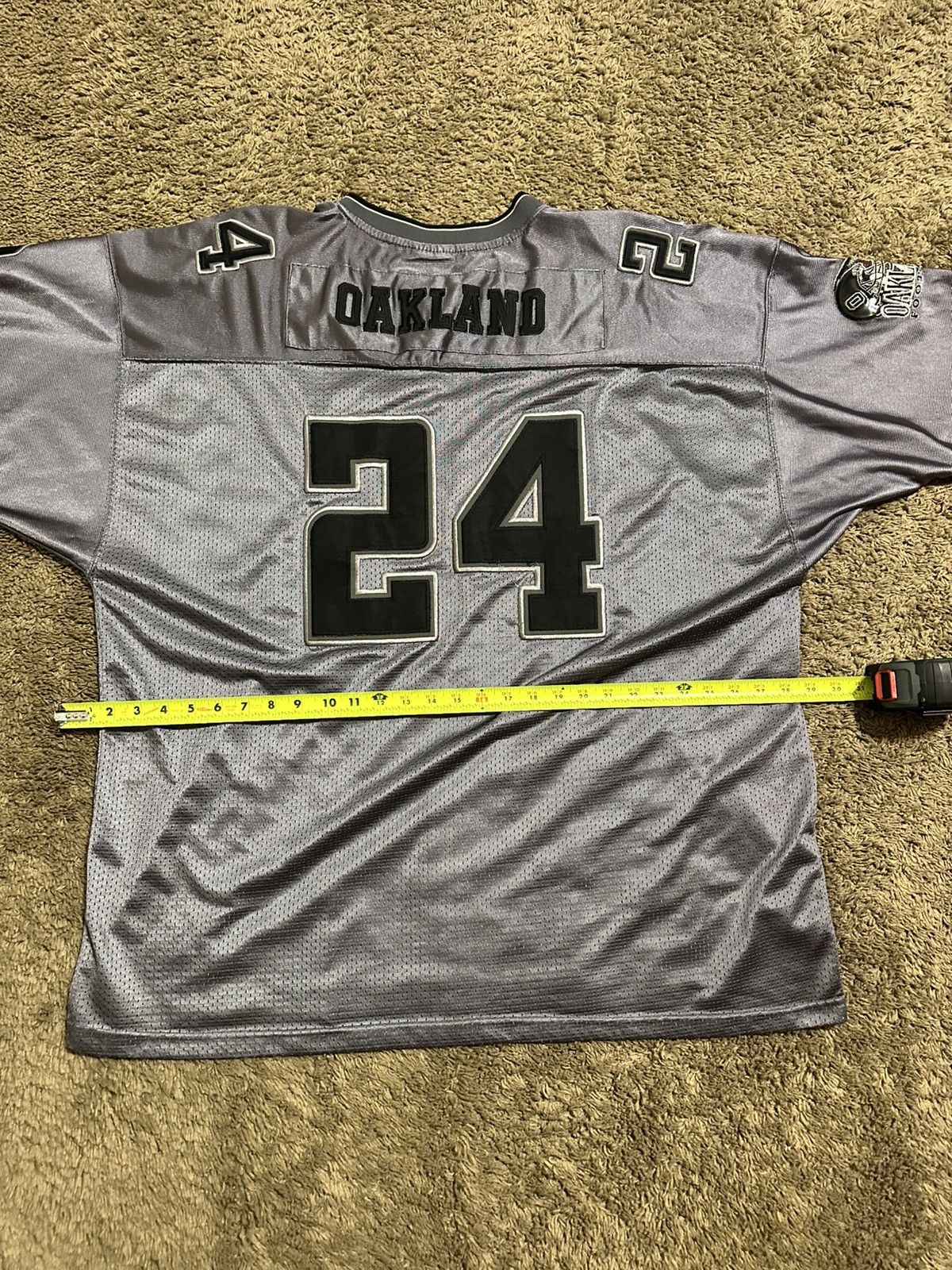 NFL × Vintage Vintage NFL Oakland Raiders jersey 90s size 2XL Size US XXL / EU 58 / 5 - 4 Thumbnail