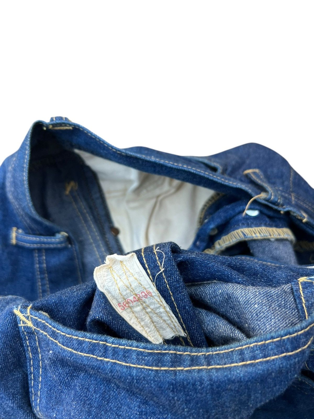 Lee Vintage 90s Lee Jelt Denim Sanforized Denim Work Jeans Size US 34 / EU 50 - 20 Thumbnail