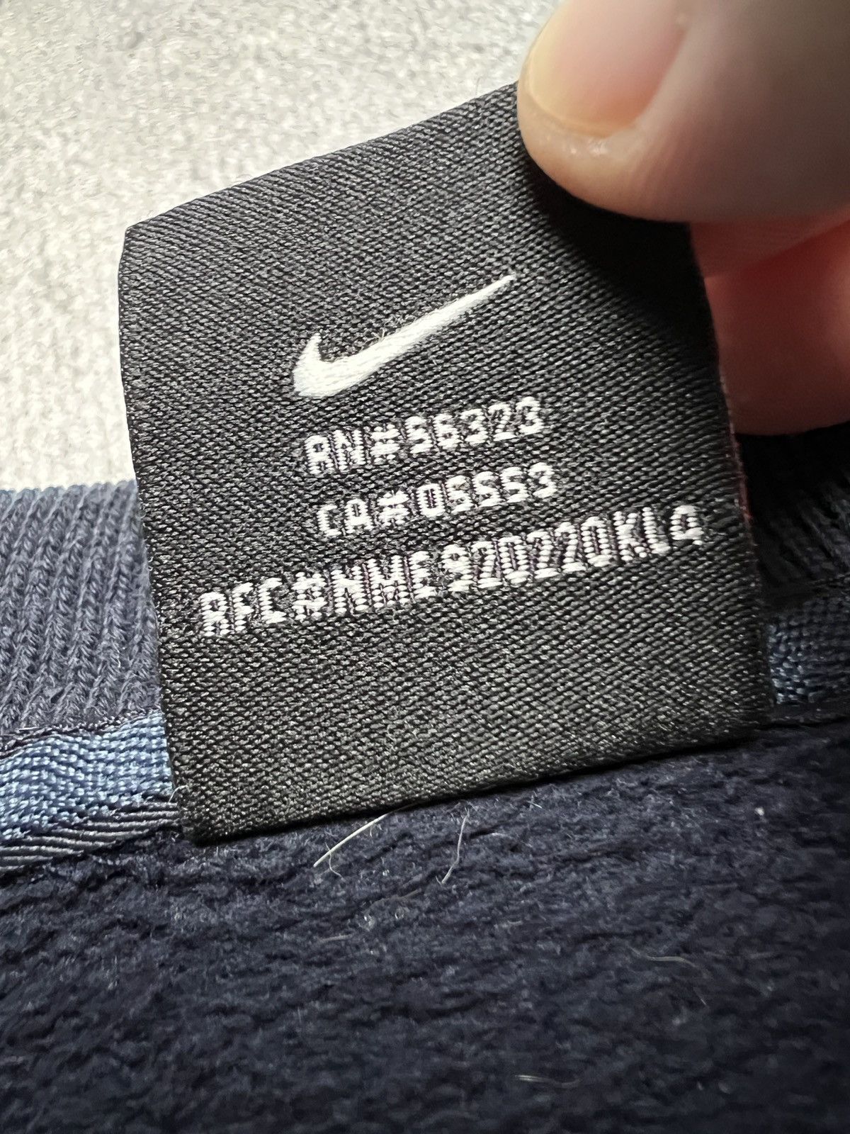 Nike Vintage Crewneck Nike Boxy Central Big Athletic logo USA 90s Size US S / EU 44-46 / 1 - 9 Thumbnail