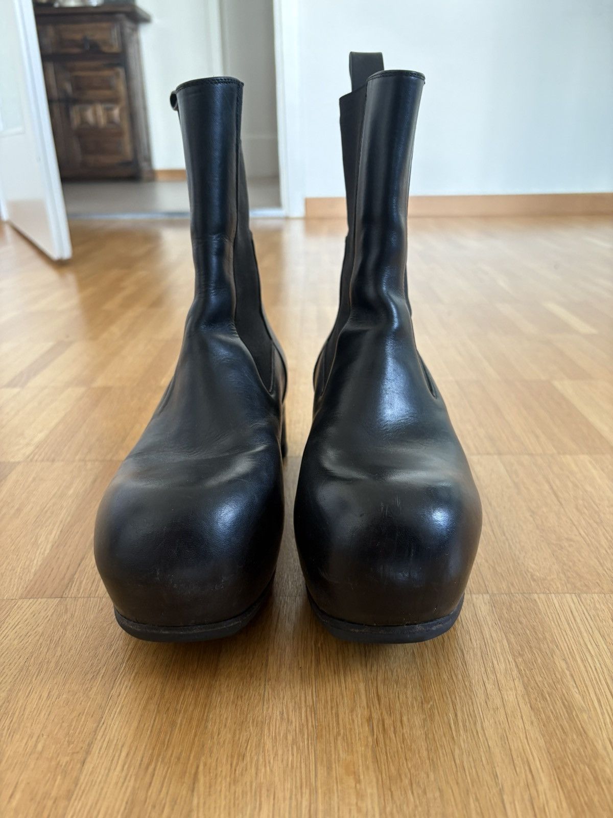 Rick Owens Rick Owens beatle ballast boots 38EU Size US 8.5 / IT 38.5 - 5 Thumbnail